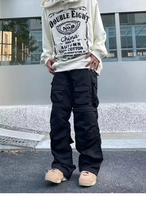 urban baggy utility cargo pants