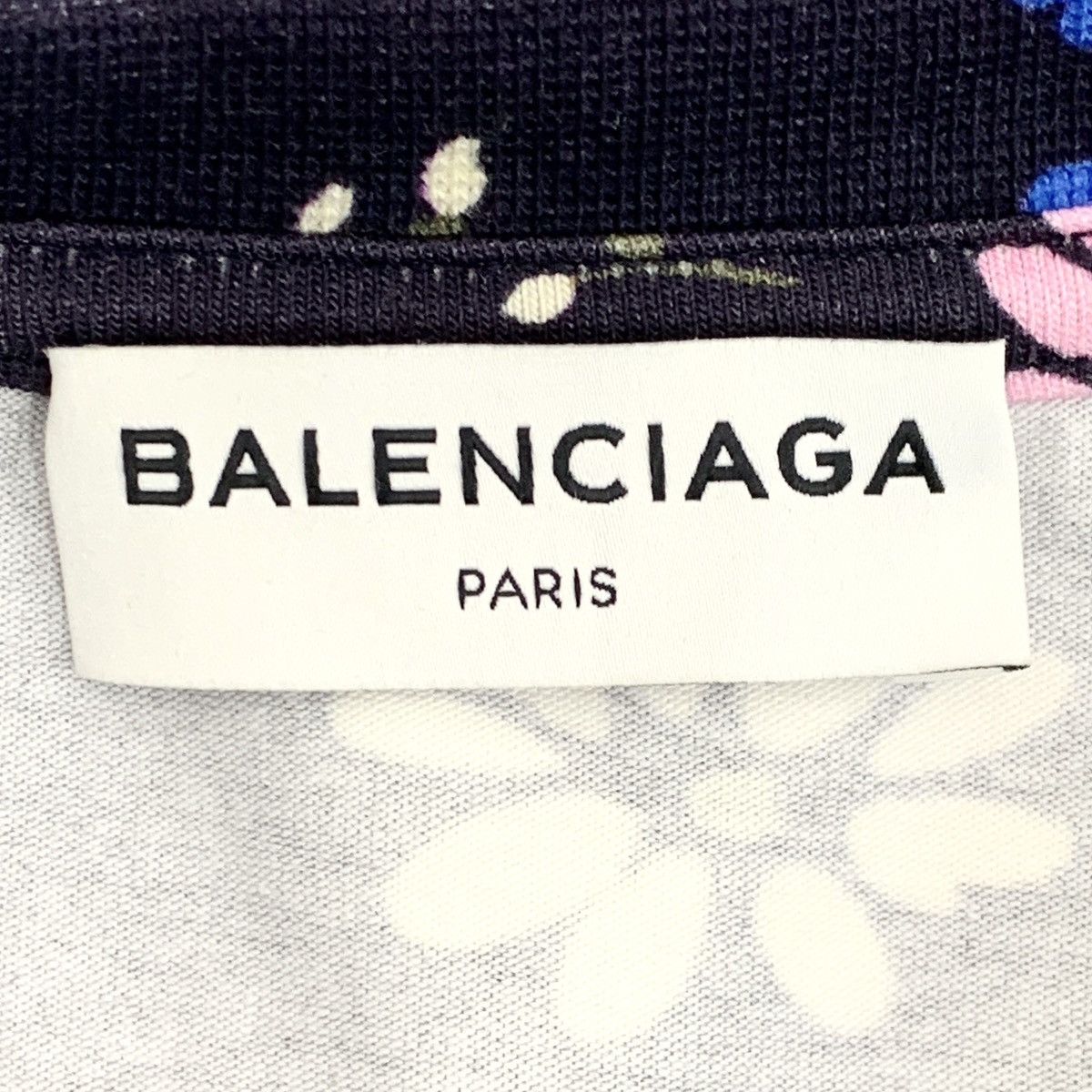 Balenciaga Balenciaga Multicolor Floral All Over Print T-shirt K26WX Size US XS / EU 42 / 0 - 5 Thumbnail