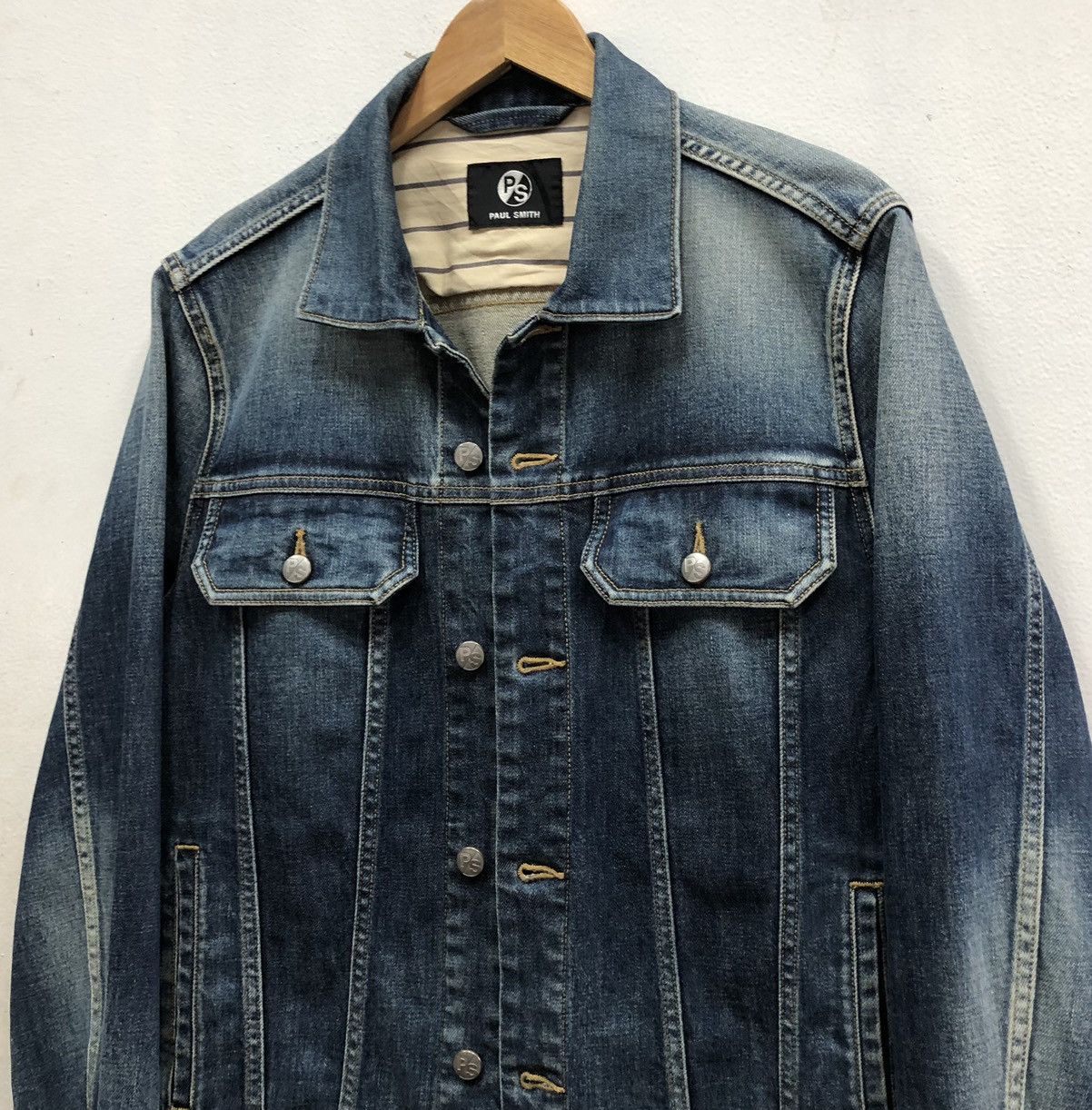 Paul Smith Paul Smith P/S Men’s Denim Jeans Jacket Size US L / EU 52-54 / 3 - 2 Thumbnail