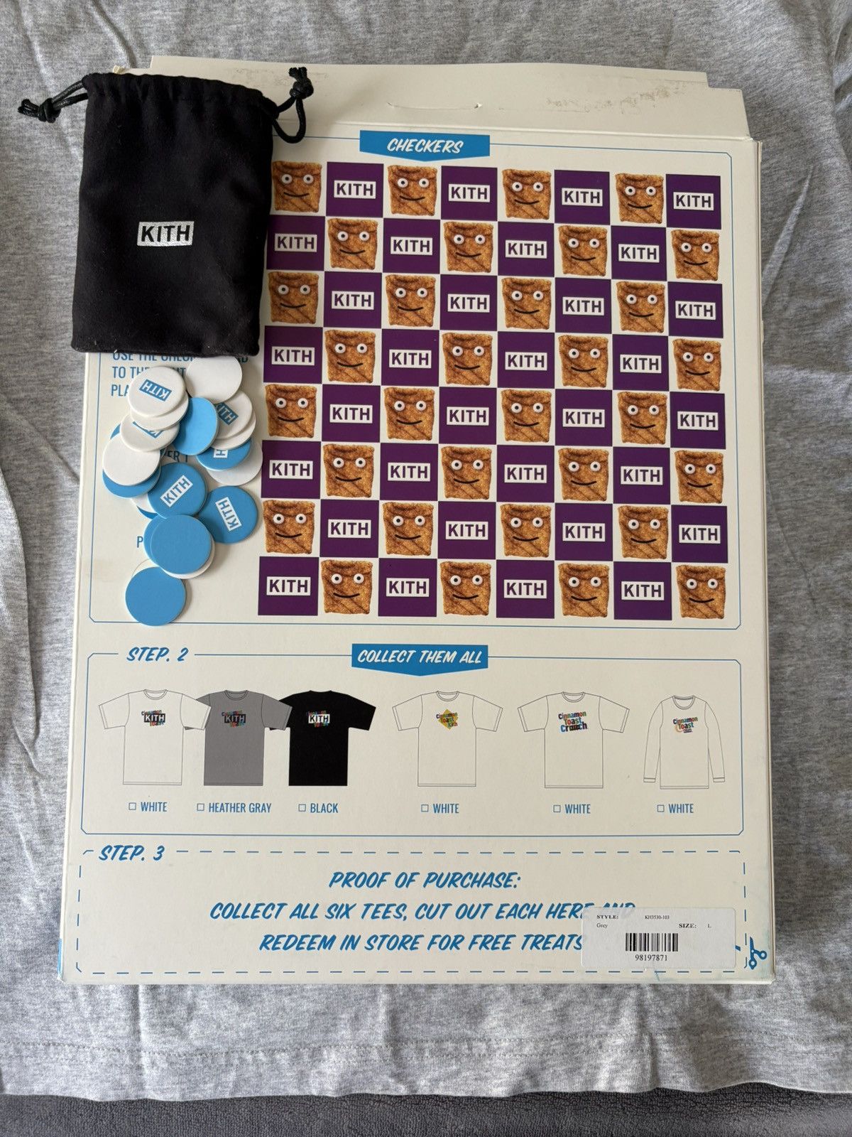 Kith Cinnamon Toast Crunch Kith T shirt Size US L / EU 52-54 / 3 - 4 Thumbnail