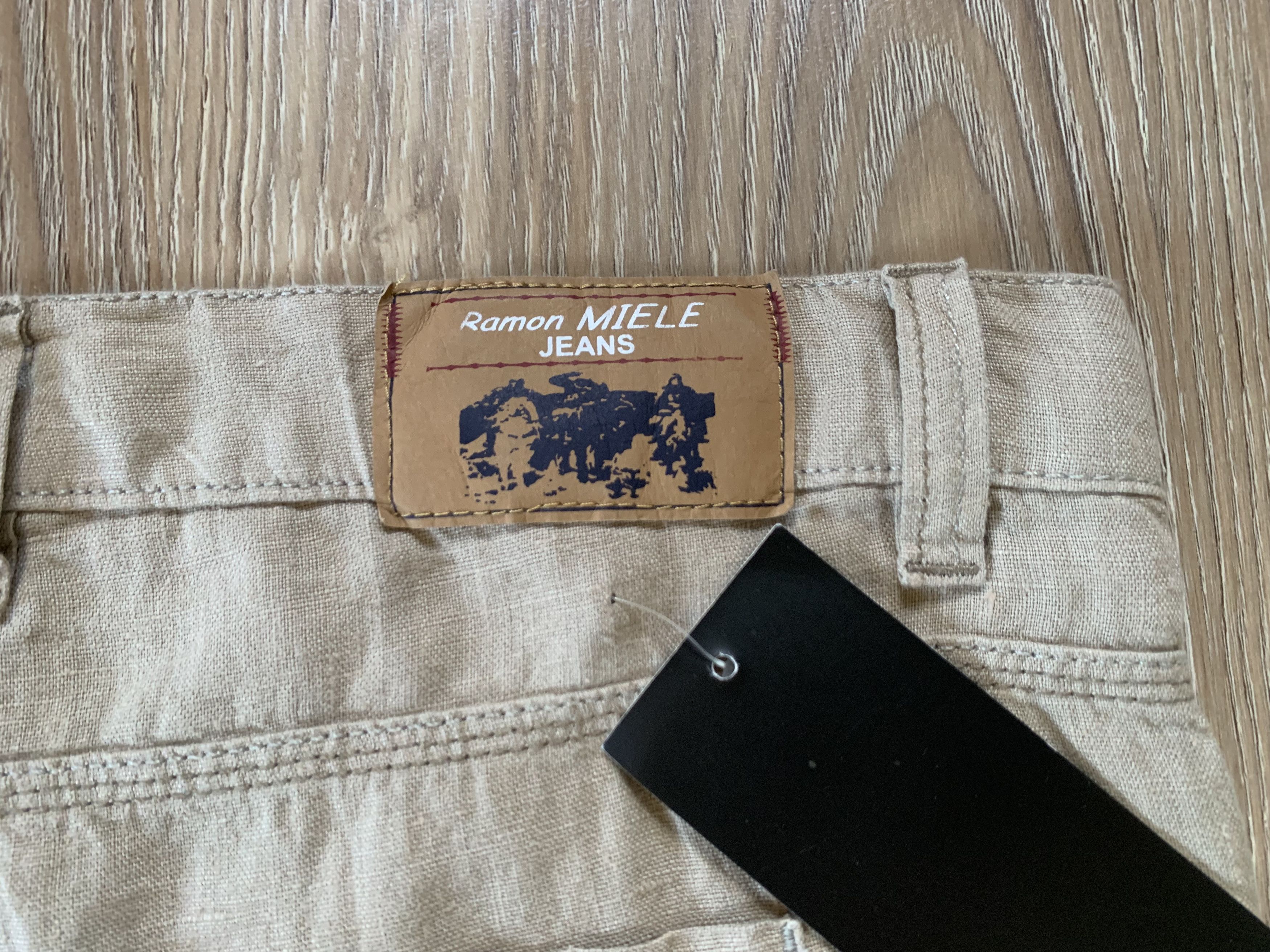 Designer Ramon Miele Mens Big Size Casual Linen Pants Trousers Size US 44 / EU 60 - 6 Thumbnail