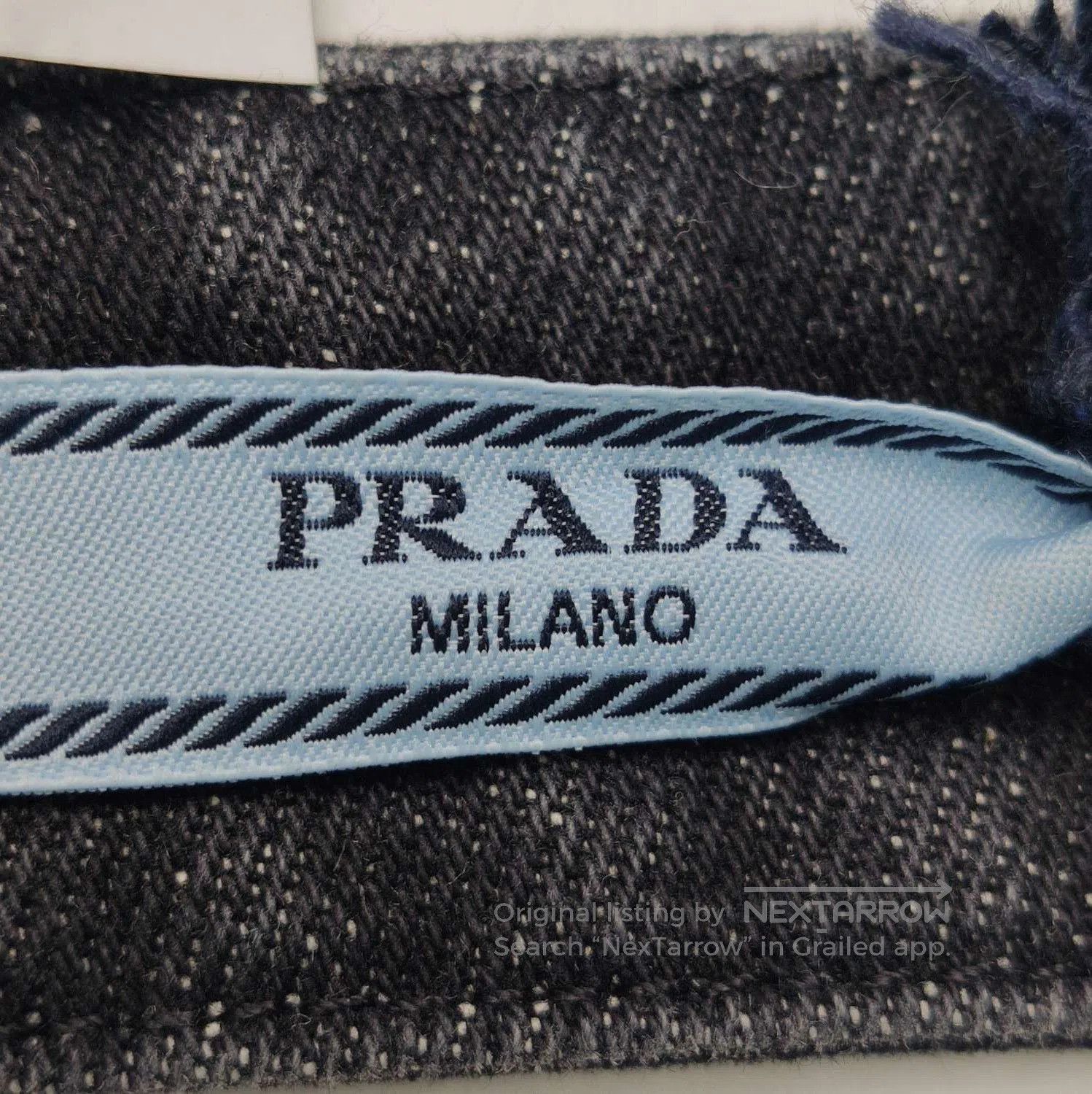 Prada Prada Black Cotton Triangle Logo Vest Size 4. Size M / US 6-8 / IT 42-44 - 4 Thumbnail