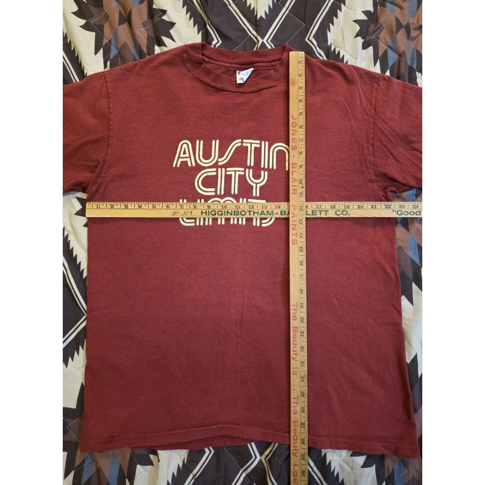 Hanes VINTAGE Hanes Beefy-T Austin City Limits Single Stitch T Shirt Music XL RARE Mens XL Red 80s Band Shirt Size US XL / EU 56 / 4 - 8 Thumbnail