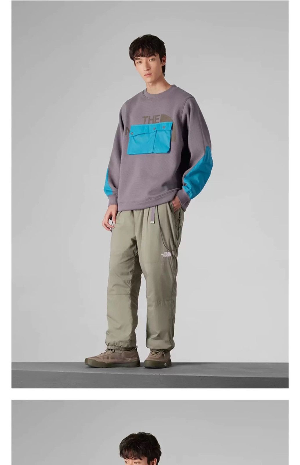 Kazuki Kuraishi × The North Face Urban Exploration KK POCKET Fleece knit pullover CREW Size US M / EU 48-50 / 2 - 3 Thumbnail