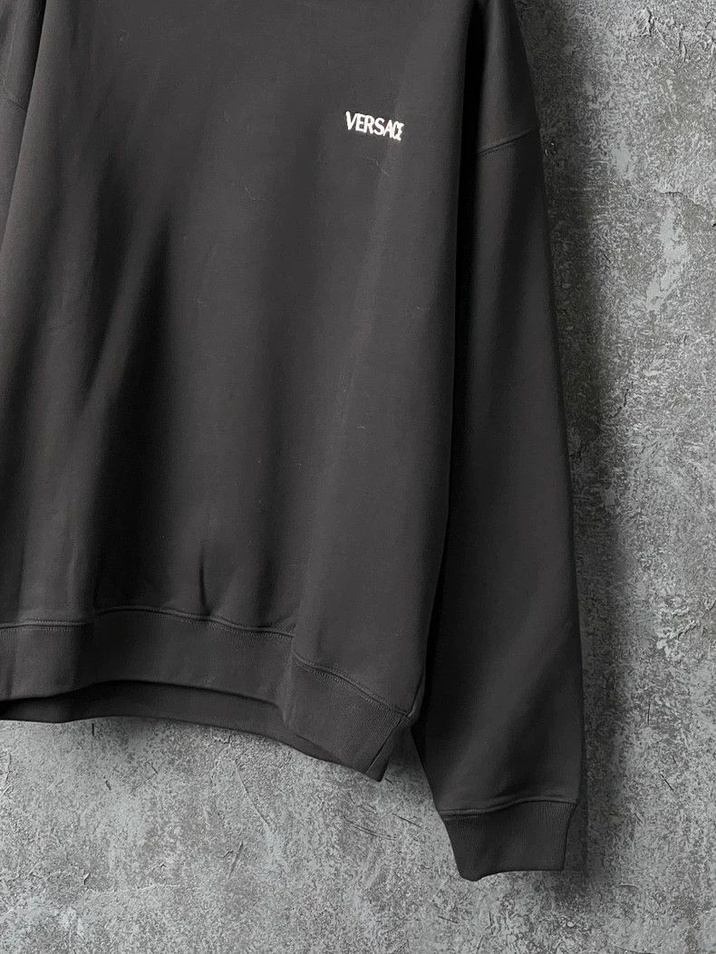 Versace Versace Black cotton crew neck sweatshirt Size US XS / EU 42 / 0 - 4 Thumbnail