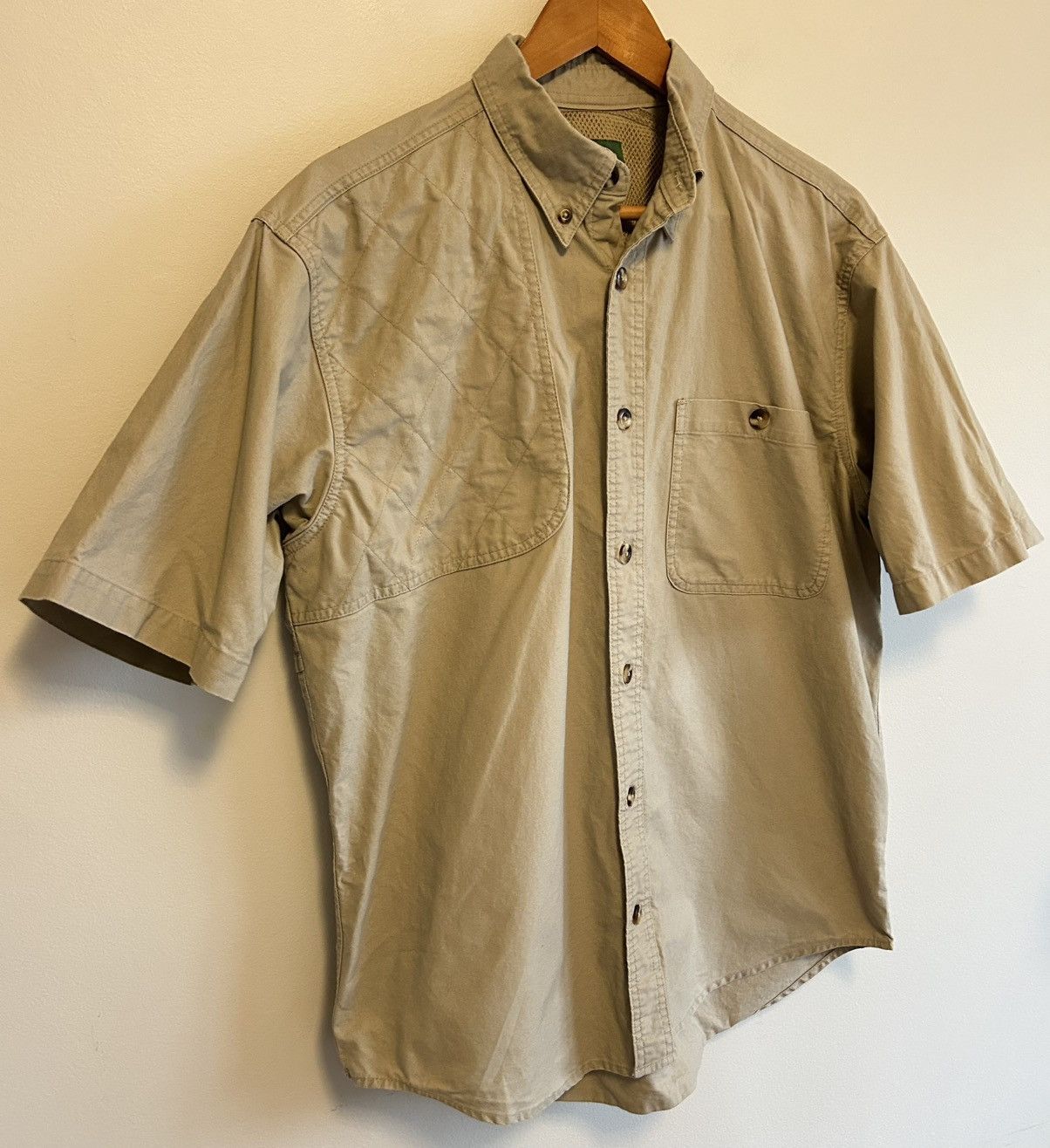 Cabelas Cabelas Short Sleeve Hunting Shooting Vented Cotton Shirt Size US M / EU 48-50 / 2 - 2 Thumbnail