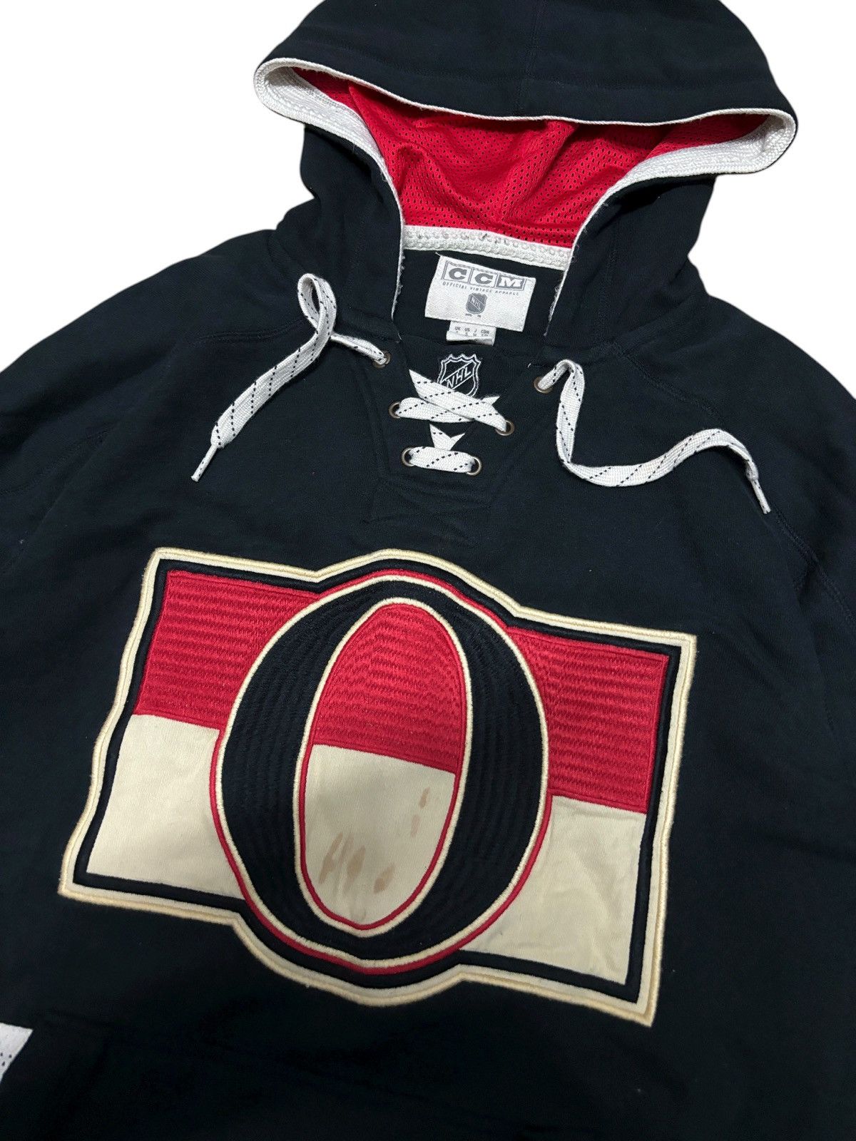 Ccm CCM Ottawa Senators Laced Up Pullover Hoodie Size US S / EU 44-46 / 1 - 2 Thumbnail