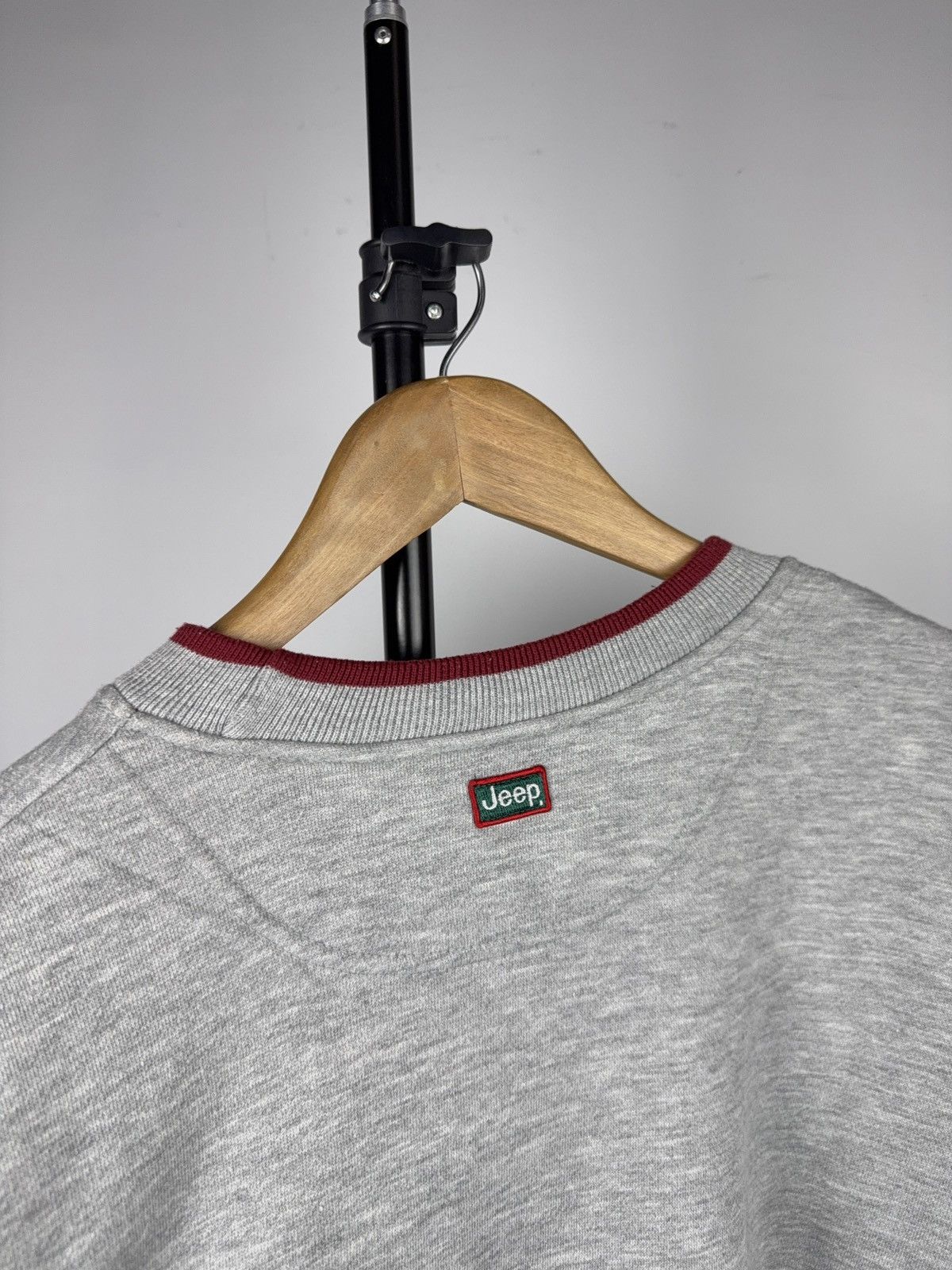 Jeep 00s Vintage Jeep Racing Logo Embroidered Crewneck Grey Size US M / EU 48-50 / 2 - 8 Thumbnail