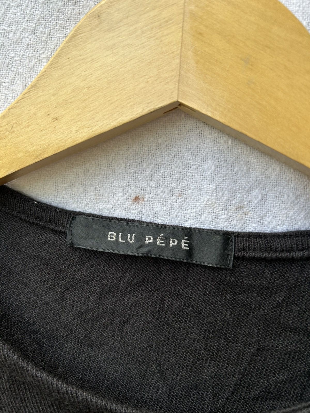 Japanese Brand × Vintage Blue pepe japanese studded gothic style knitted Size US M / EU 48-50 / 2 - 5 Thumbnail