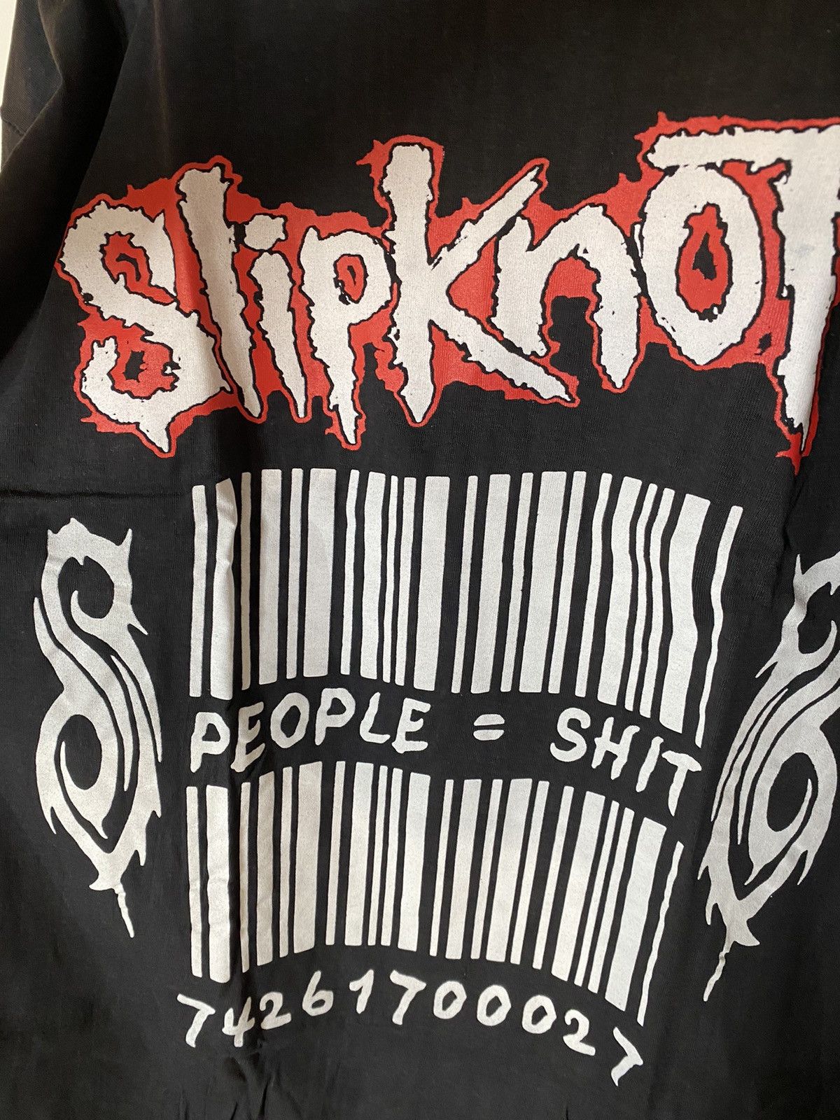 Band Tees Vintage late 90s Slipknot shirt people equal Size US L / EU 52-54 / 3 - 2 Thumbnail
