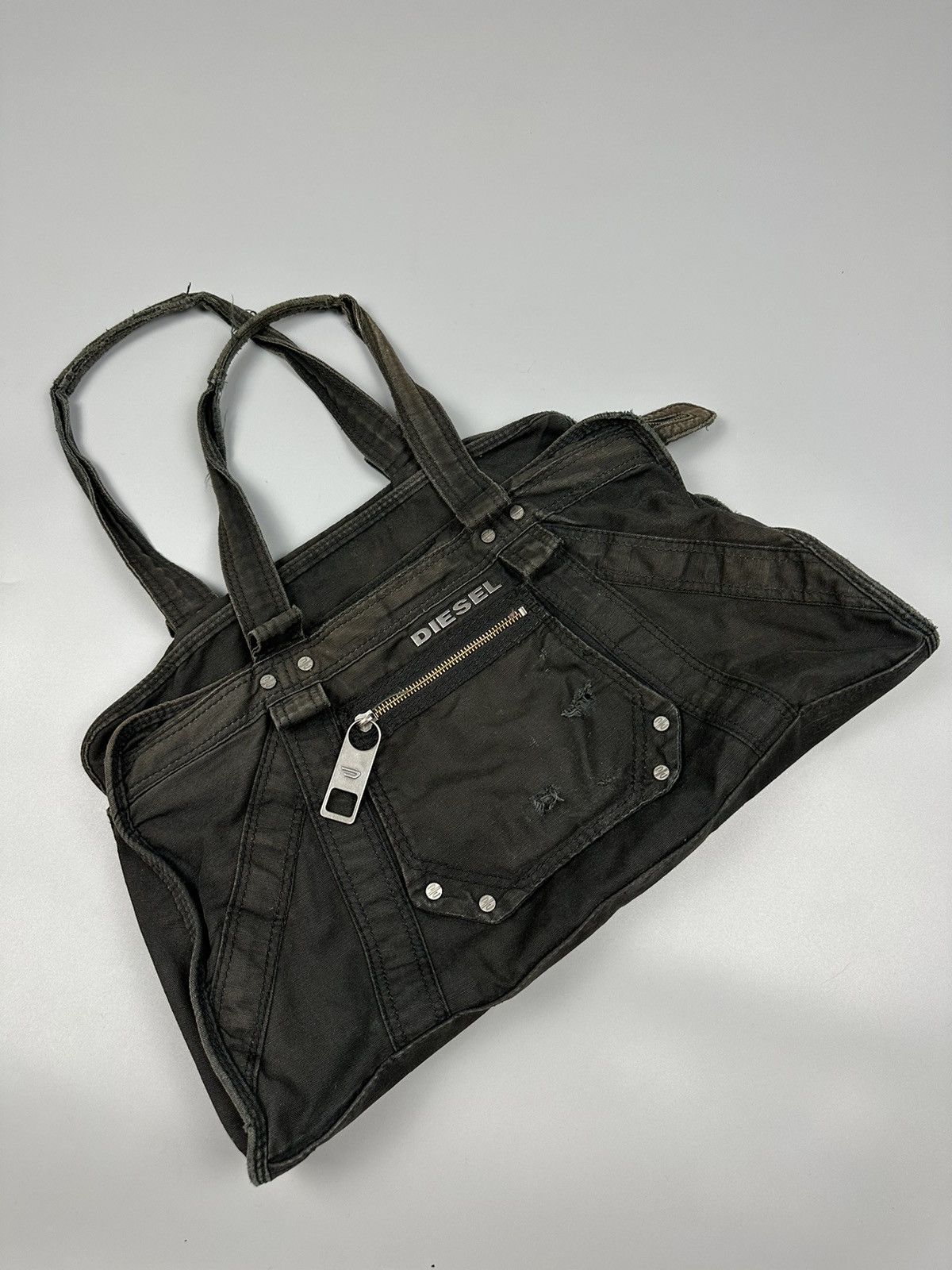 Diesel Distressed Vintage Diesel Tactical Tote Bag Size ONE SIZE - 1 Thumbnail