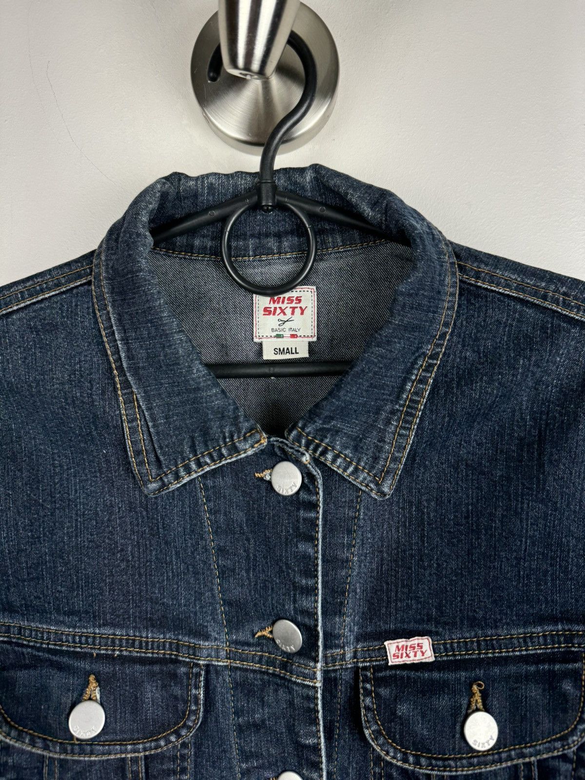 Miss Sixty × Vintage Vintage denim jacket Miss Sixty y2k original pinterest item Size S / US 4 / IT 40 - 2 Thumbnail