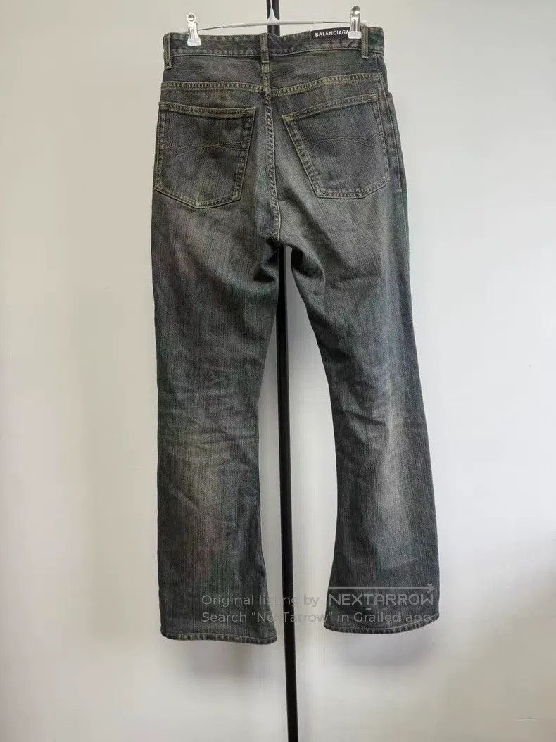 Balenciaga Balenciaga size S Logo denim pants Size US 27 - 2 Thumbnail