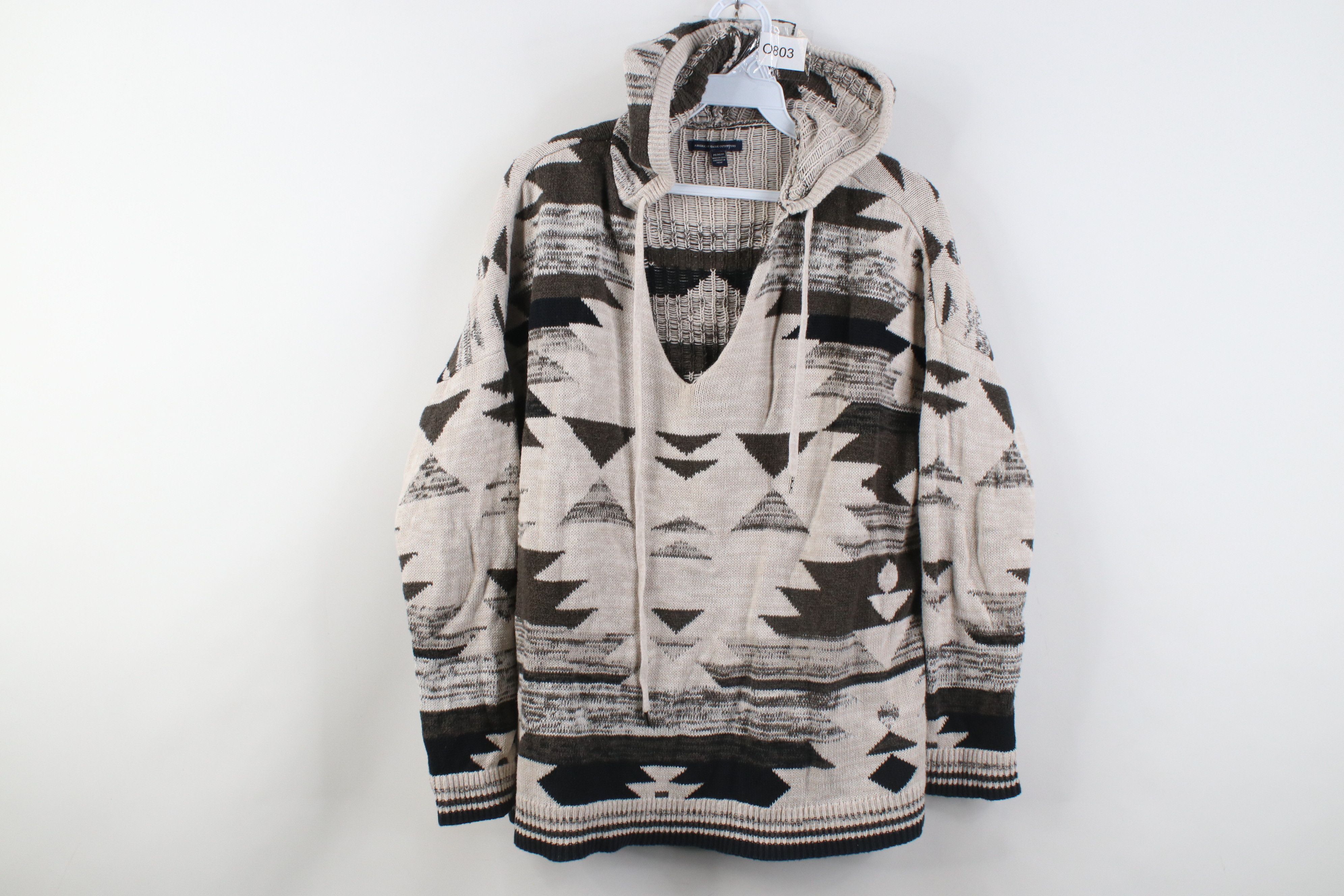 American Eagle Outfitters Vintage Y2K American Eagle Southwestern Hoodie Sweater Size M / US 6-8 / IT 42-44 - 1 Thumbnail