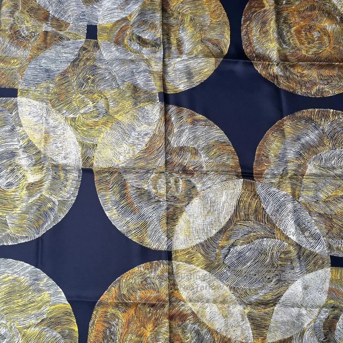 Chanel Chanel Camellia Moon Phase Silk Scarf| Size ONE SIZE - 5 Thumbnail
