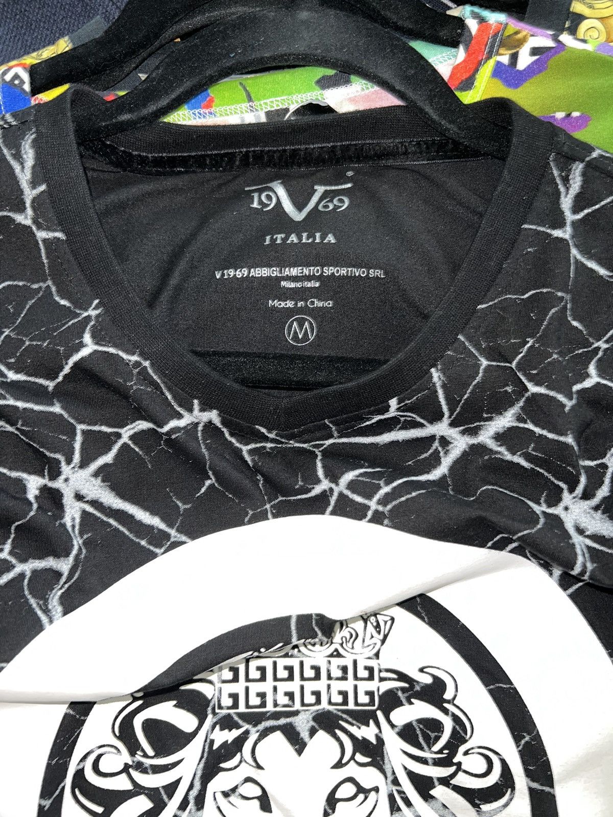 Other Versace Style Black T-Shirt with Lion Print and Design Size US M / EU 48-50 / 2 - 3 Thumbnail
