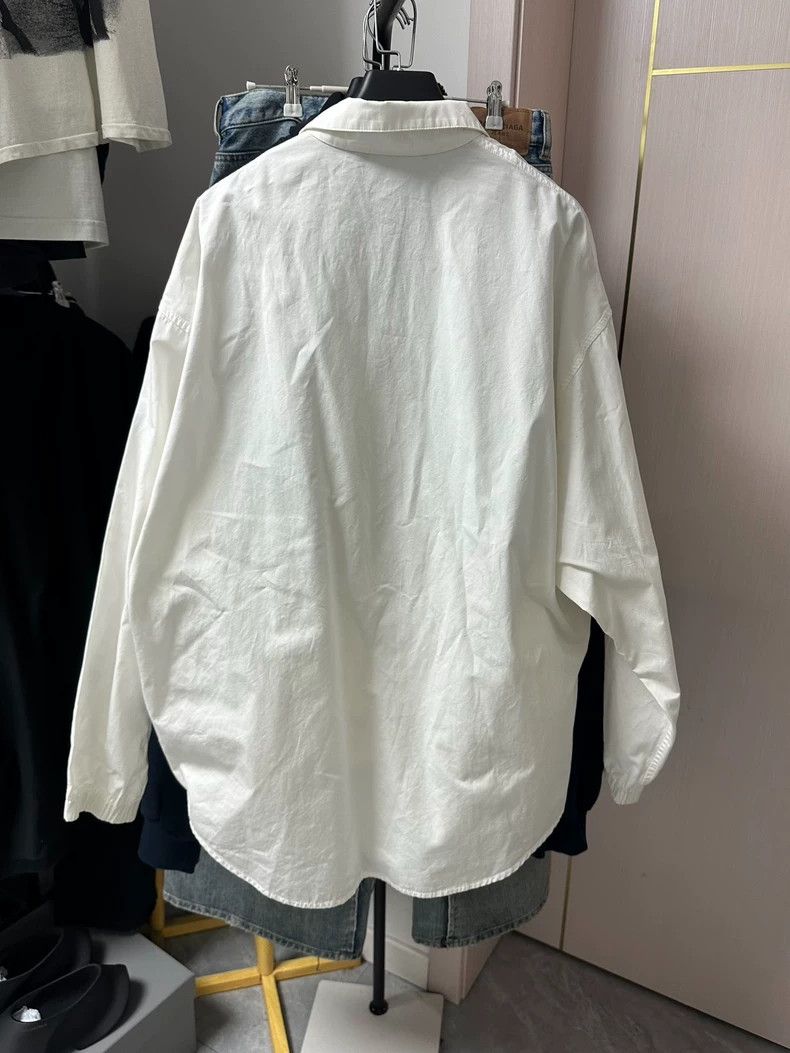 Balenciaga Balenciaga MasterCard Show White Jacket 2502-Nextarrow Size US S / EU 44-46 / 1 - 2 Thumbnail