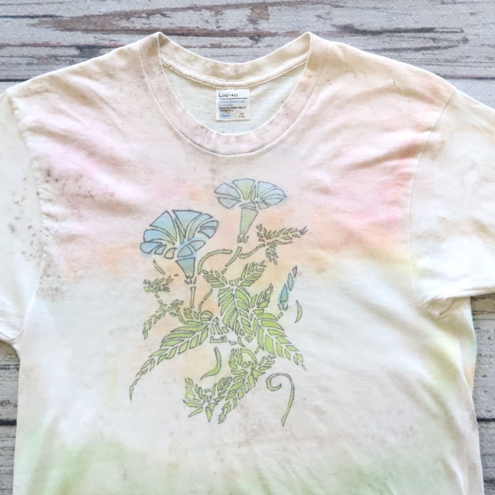 Vintage VINTAGE Grateful Dead Tshirt Main Selling Point Tshirt Adult L White 1984 Terrapin Design Mens Size US L / EU 52-54 / 3 - 2 Thumbnail