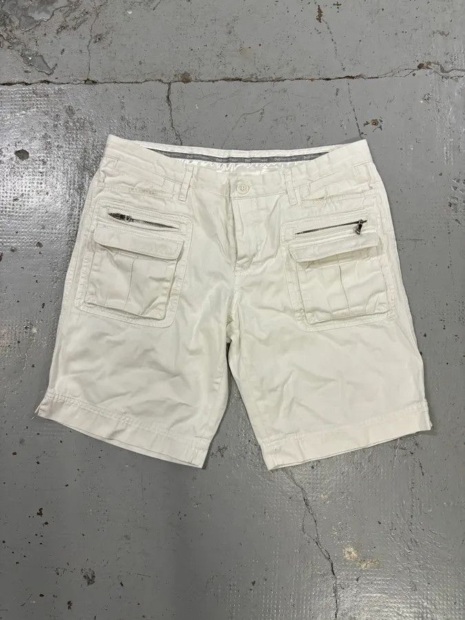 Dolce & Gabbana SS2003 Dolce & Gabbana White Creamy Cargo Shorts Size US 32 / EU 48 - 4 Thumbnail