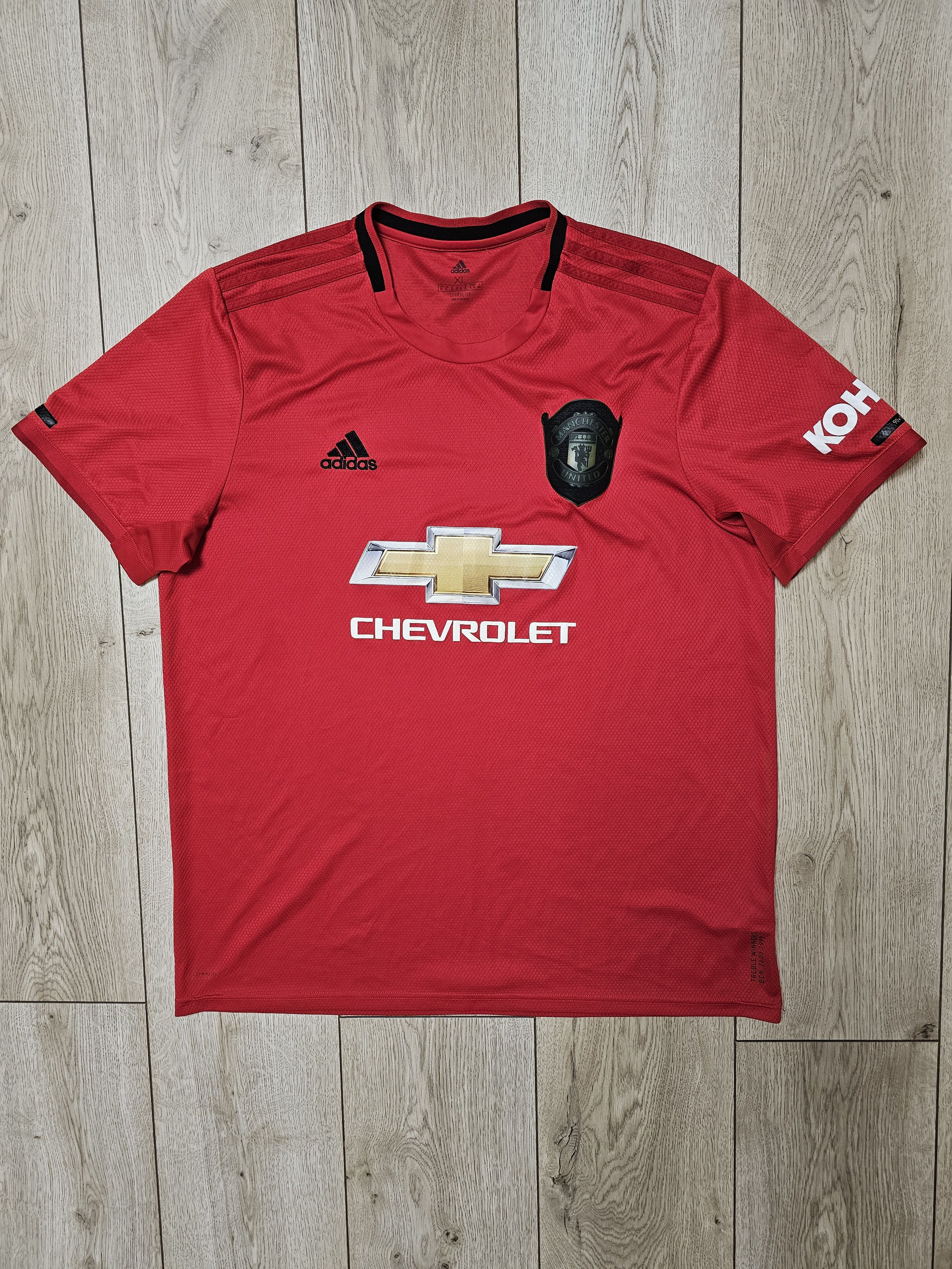 Adidas MANCHESTER UNITED 2019 2020 HOME FOOTBALL SOCCER JERSEY Size US XL / EU 56 / 4 - 1 Thumbnail