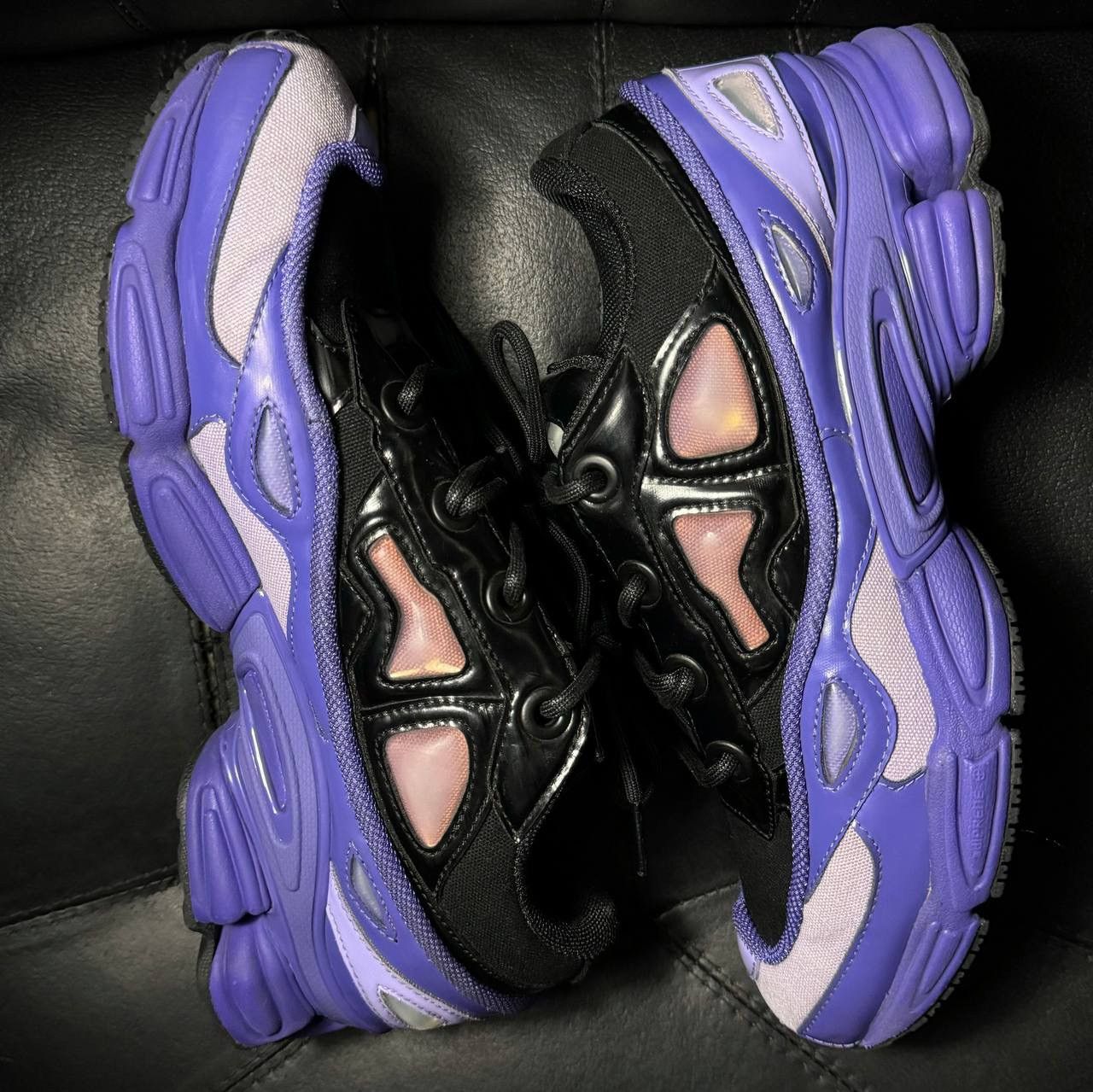 Adidas × Raf Simons adidas raf simons ozweego purple Size US 9.5 / EU 42-43 - 5 Thumbnail