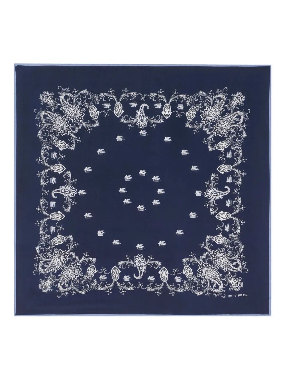 Etro SQUARED FOULARD PRINT SCARF Size ONE SIZE - 1 Thumbnail