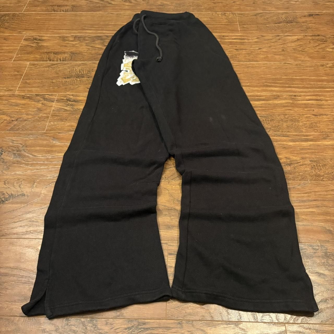 Vintage Crazy Vintage Y2K/2000s Baggy Black Loungewear Essential Sweatpants! Size US 32 / EU 48 - 1 Thumbnail