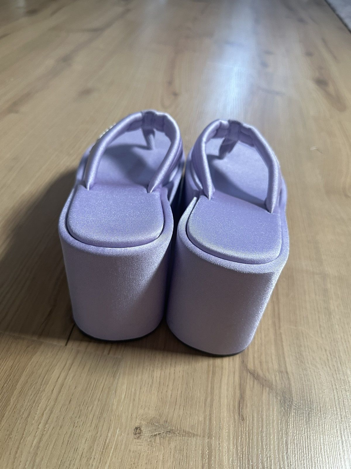 Coperni Coperni Logo Patch Thong-strap wedge sandals Size US 6 / IT 36 - 7 Thumbnail