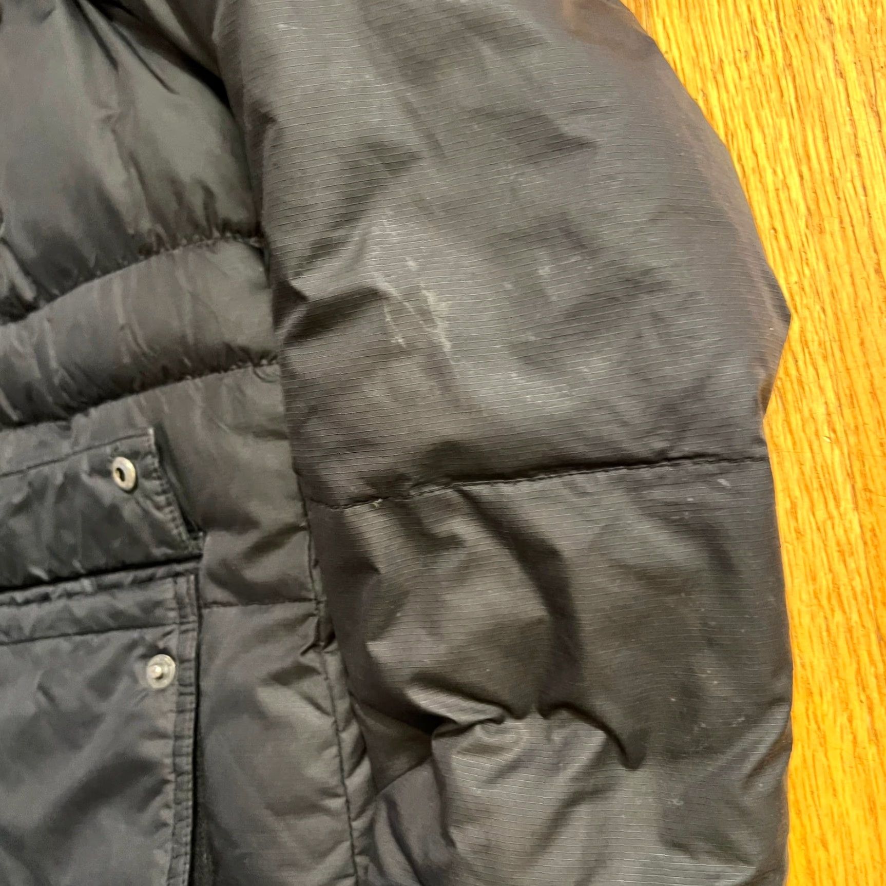 Vintage Columbia Puffer Jacket Womens Medium Black Hooded Long Down Coat Size M / US 6-8 / IT 42-44 - 3 Thumbnail