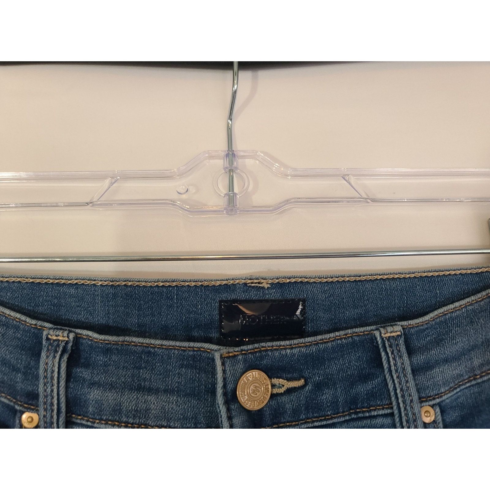 Other New W/Tags Mother The Mid Rise Rider Ankle Jeans Lhasa 30 Size 30" / US 8 / IT 44 - 4 Thumbnail