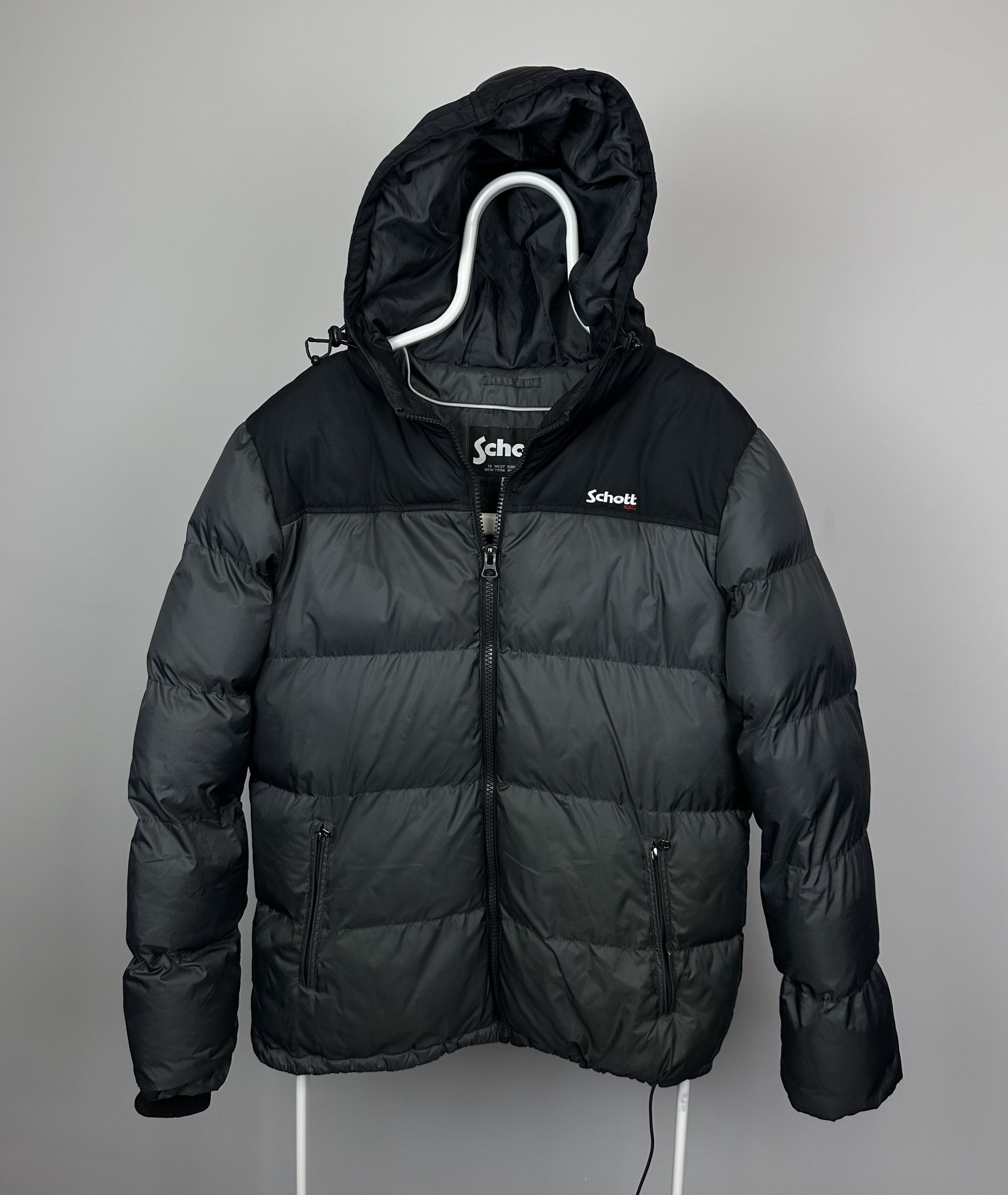 Schott Schott jacket men XL gray black NYC Size US XL / EU 56 / 4 - 3 Thumbnail