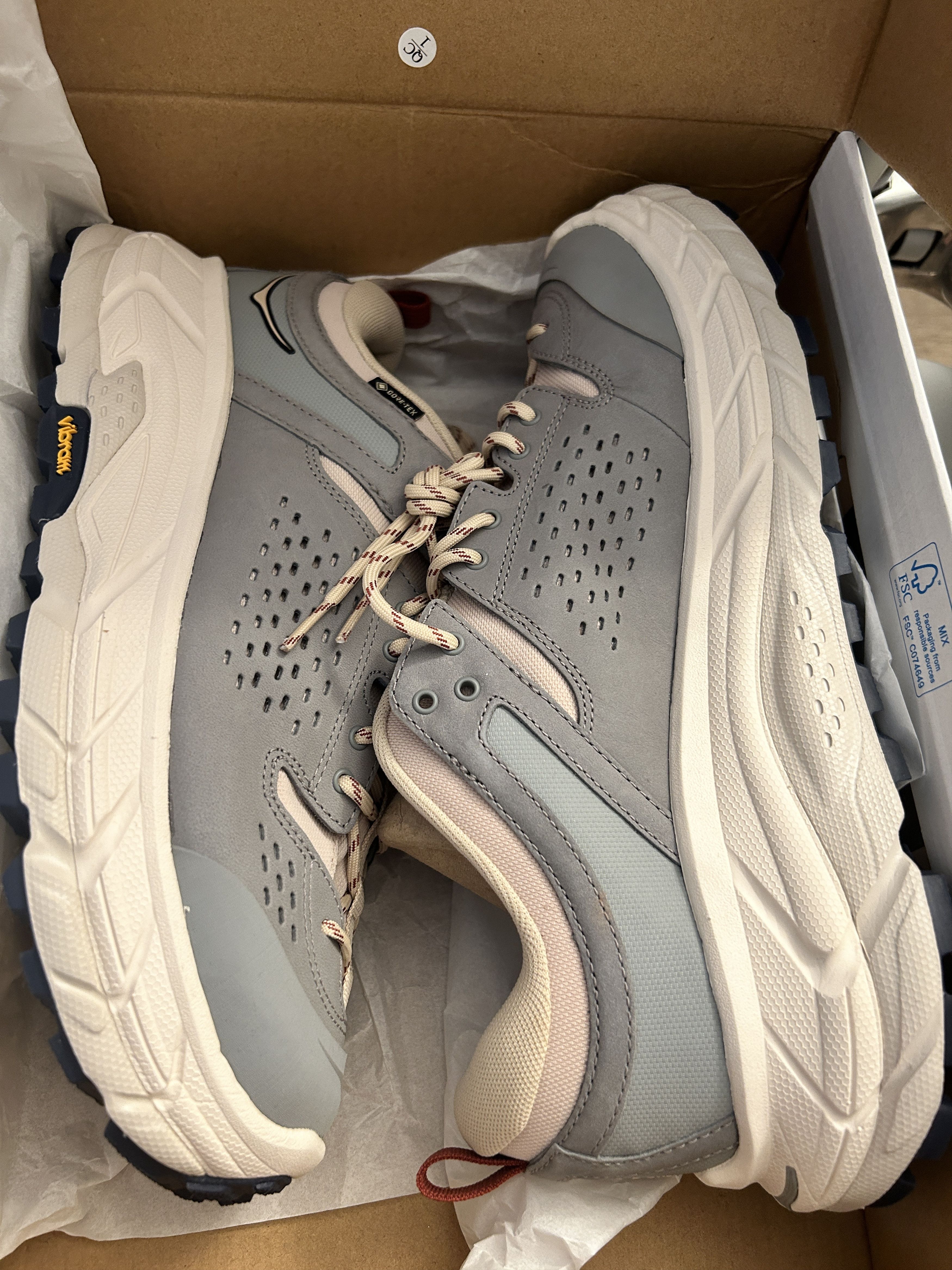 Hoka Tor Ultra GORE-TEX Low Limestone Shifting Sand Size US 12 / EU 45 - 3 Thumbnail