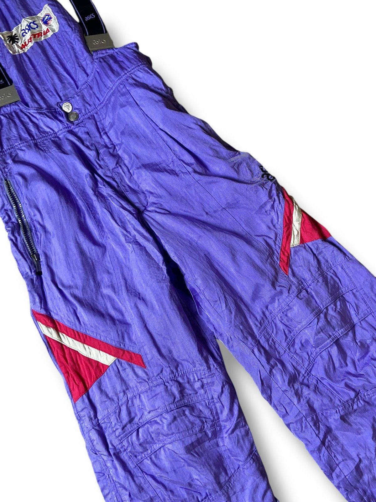 Asics × Japanese Brand × Vintage Vintage ASICS Ski Racing Overalls (127) Size US 31 - 7 Thumbnail