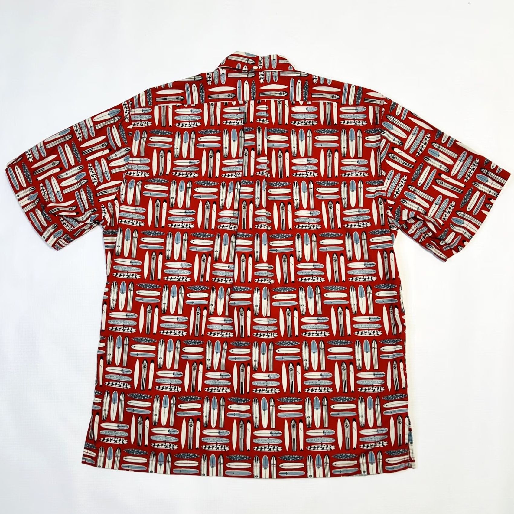 Reyn Spooner Reyn Spooner Shirt Mens Medium Red Surfboards Hawaiian Aloha Button Up Summer Size US M / EU 48-50 / 2 - 2 Thumbnail