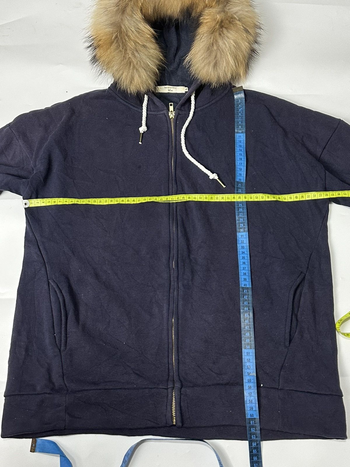 If Six Was Nine Fur hoodie just faded samansa mos2 ifsixwasnine style Size US M / EU 48-50 / 2 - 5 Thumbnail