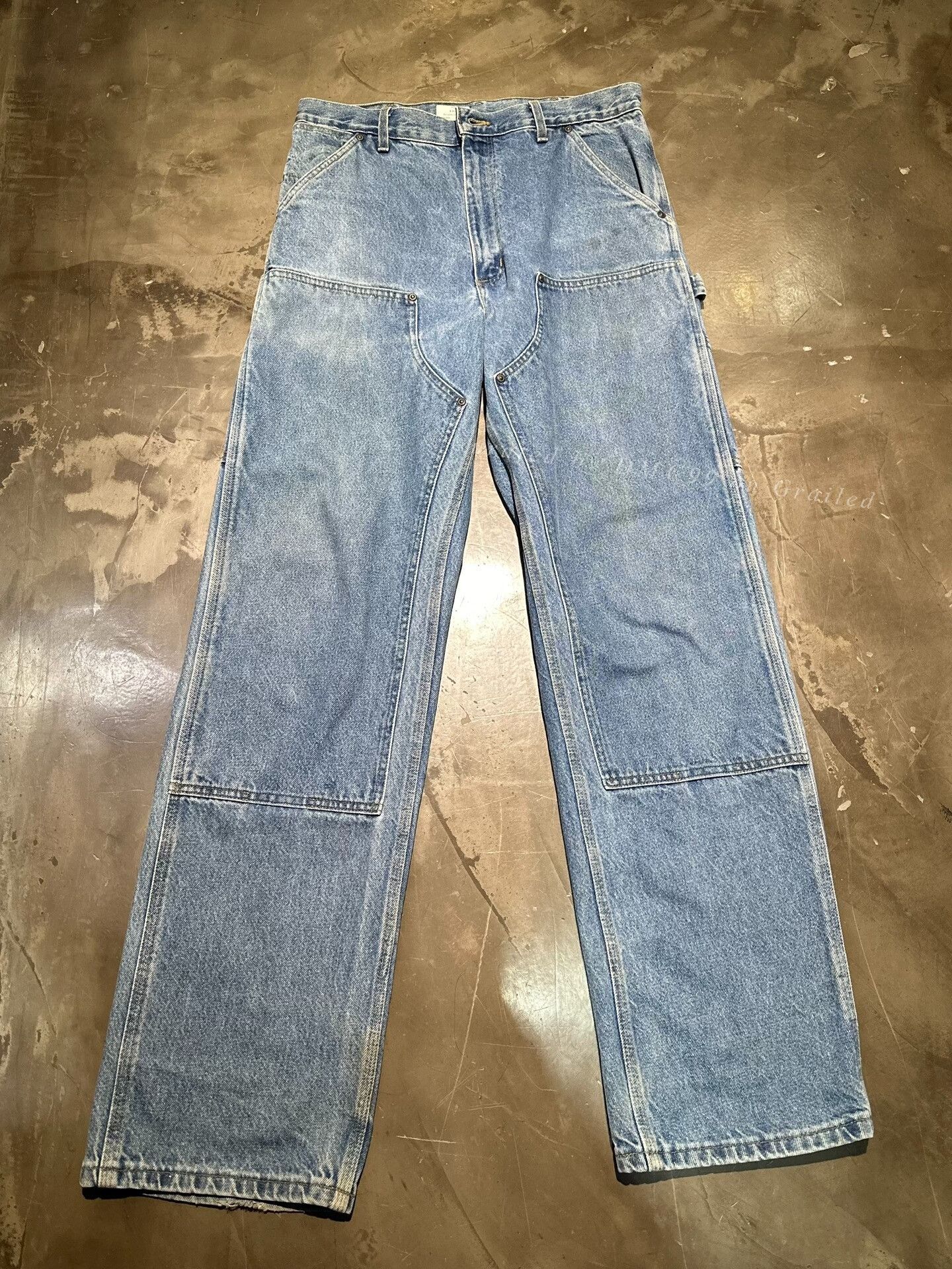Vintage Vintage Carhartt Double Knee Jeans Size US 34 / EU 50 - 1 Thumbnail