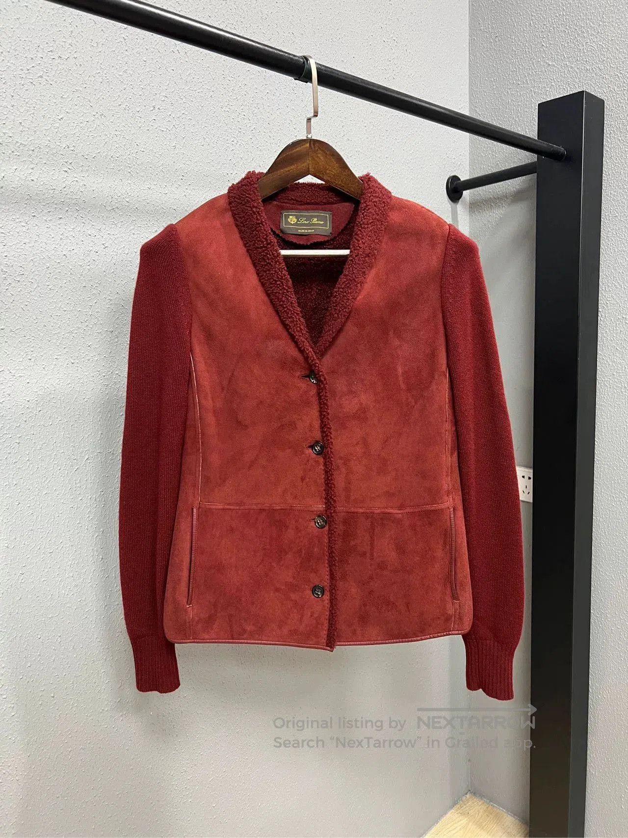 Loro Piana Loro Piana Fur Leather Integrated Coat. Size US XXS / EU 40 - 1 Thumbnail