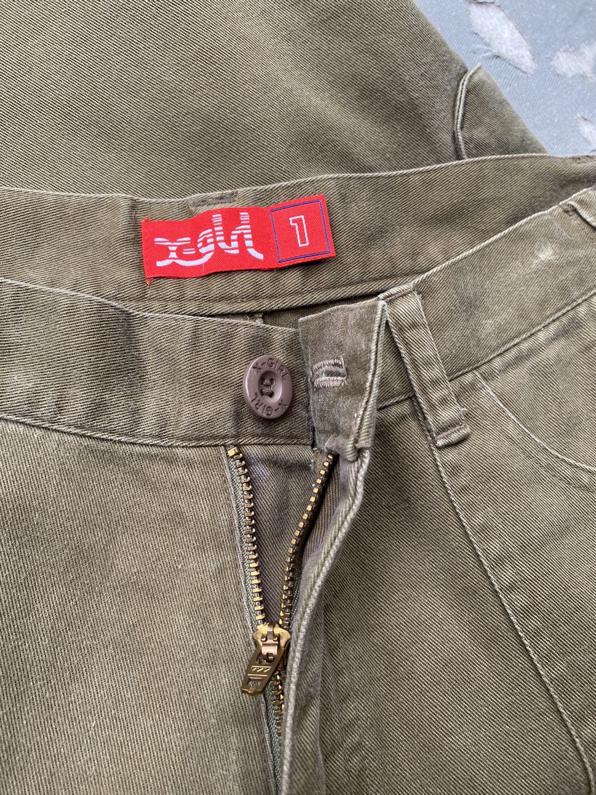 Designer × Japanese Brand X-girl cargo pants Size 30" / US 8 / IT 44 - 20 Thumbnail