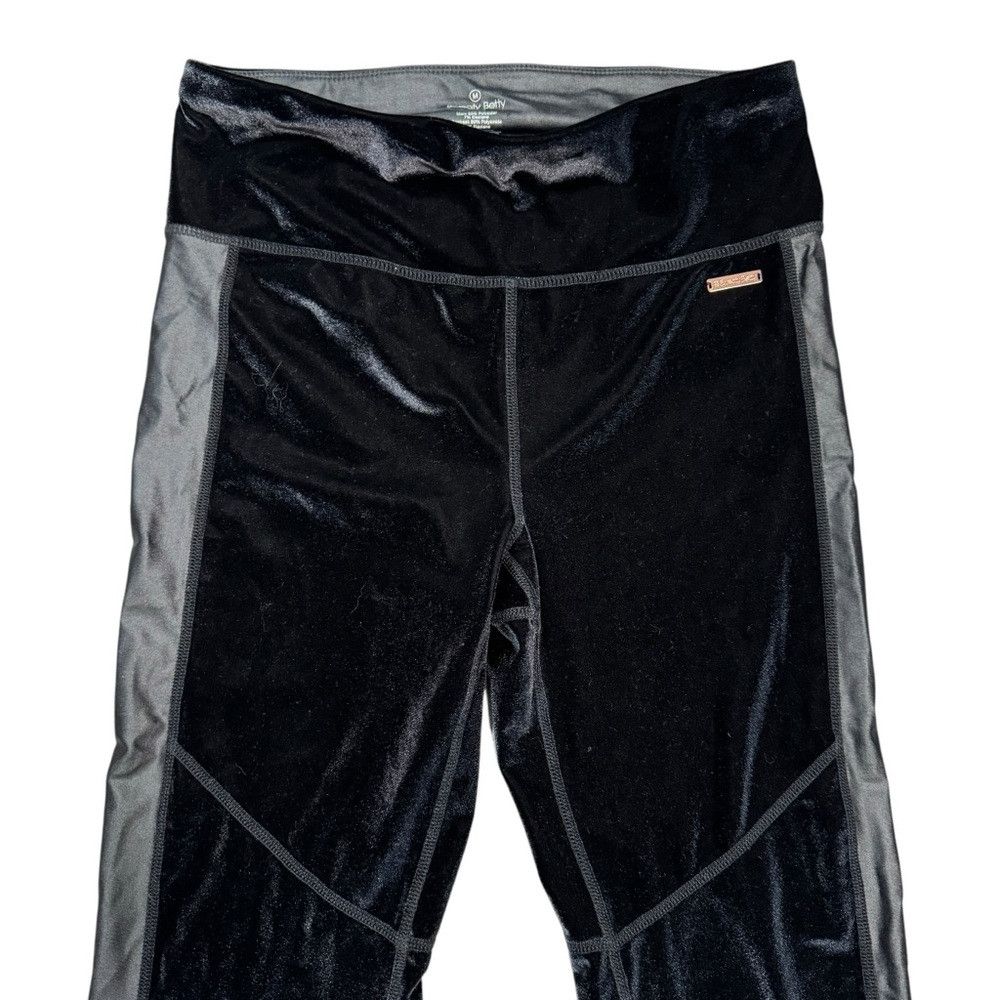 Sweaty Betty Sweaty Betty Velvet Black Leggings Size M Size 32" / US 10 / IT 46 - 3 Thumbnail