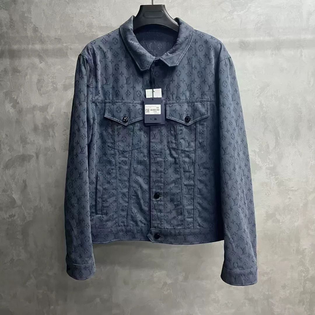 Louis Vuitton Louis Vuitton Retro Blue Light Jacket xs Men Size US XS / EU 42 / 0 - 1 Thumbnail