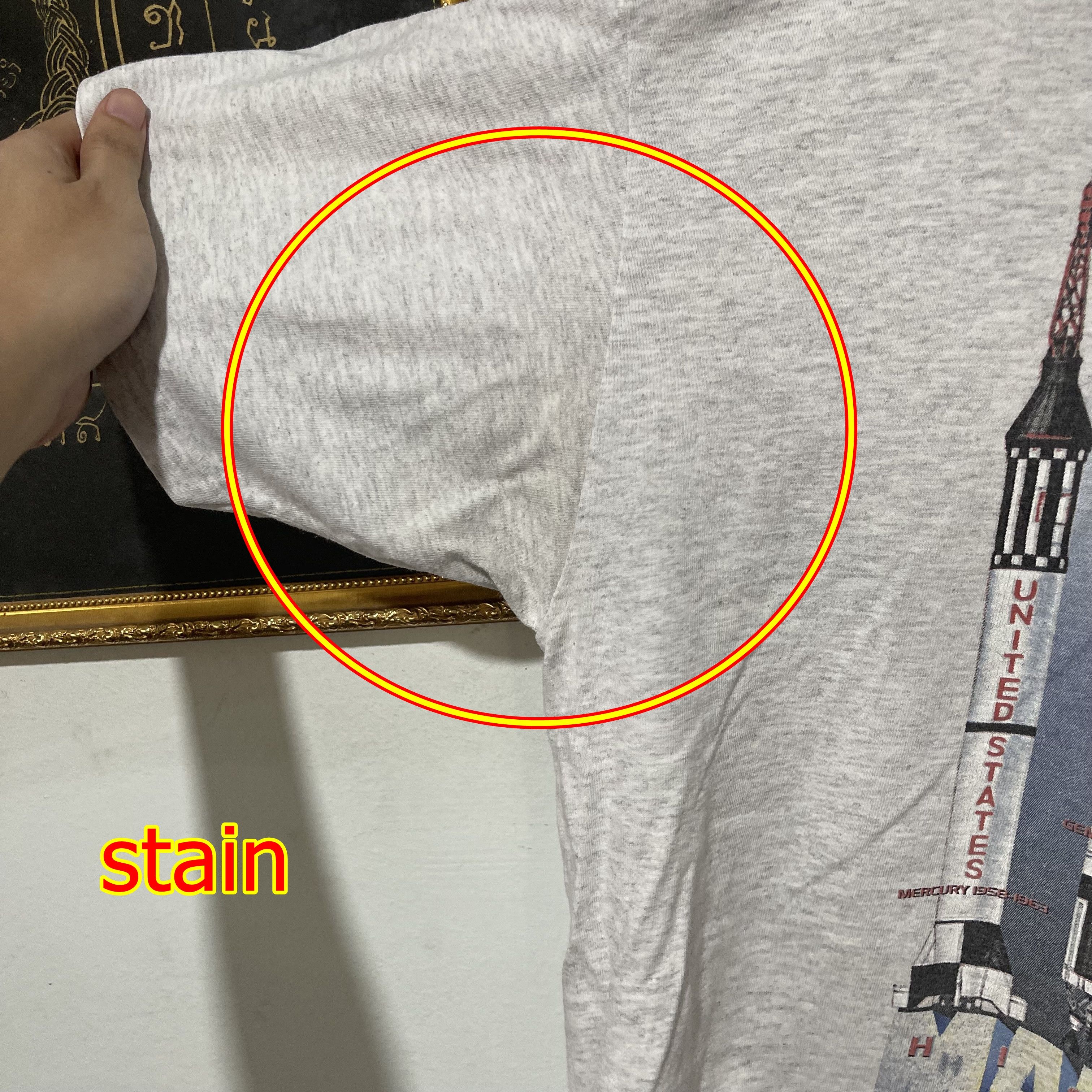NASA Vintage 90s Space History T-Shirt Size US XL / EU 56 / 4 - 6 Thumbnail