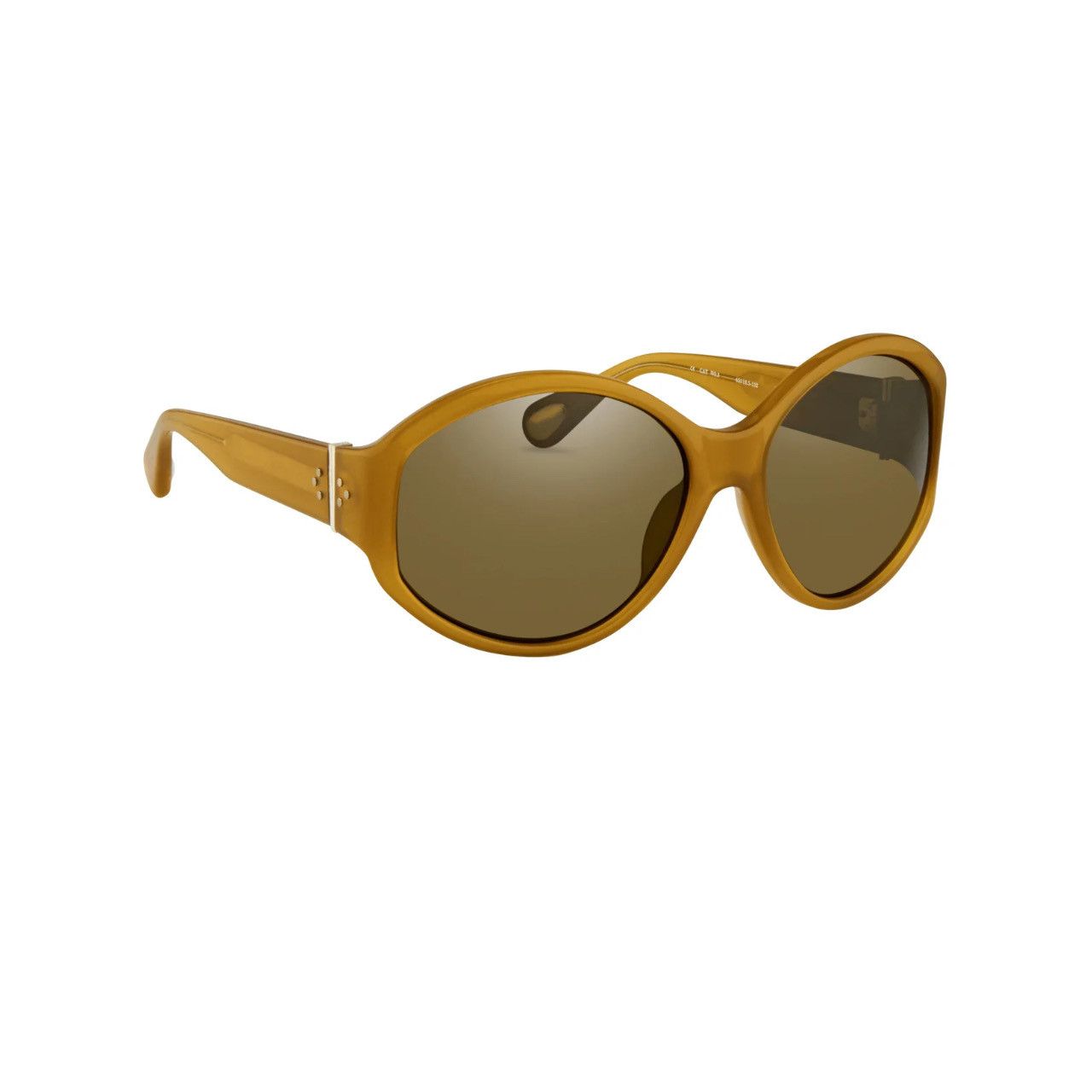 Ann Demeulemeester Sunglasses Oversized Honey and Green