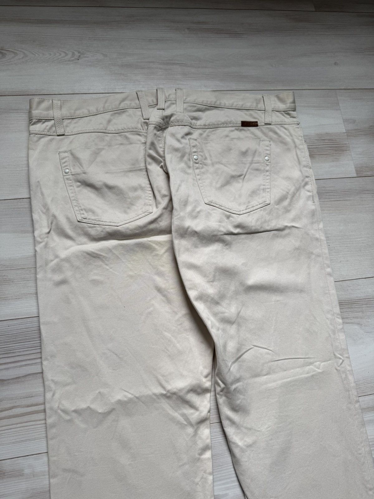 Gucci AW09 cream pants luxury designer Made in Italy