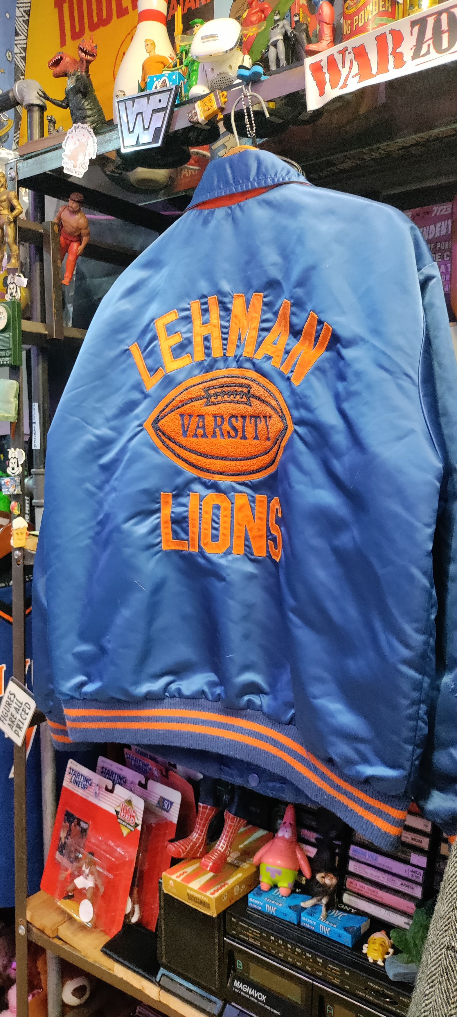 Vintage Bronx NY Lehman Lions Varsity Jacket Size US L / EU 52-54 / 3 - 7 Thumbnail
