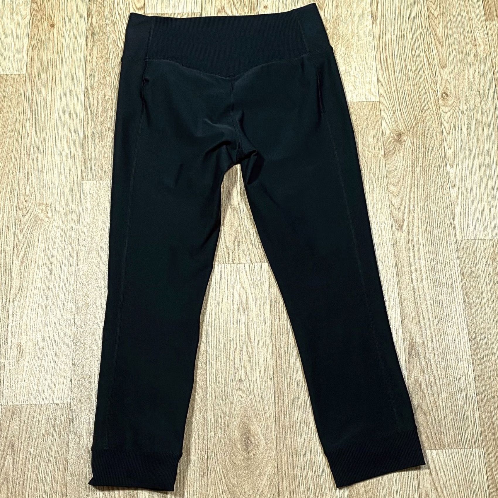 Nike Nike Leggings Capri Dri-Fit Ten One Nike Ten One Women’s Small Black Fitness Gym Size 28" / US 6 / IT 42 - 3 Thumbnail