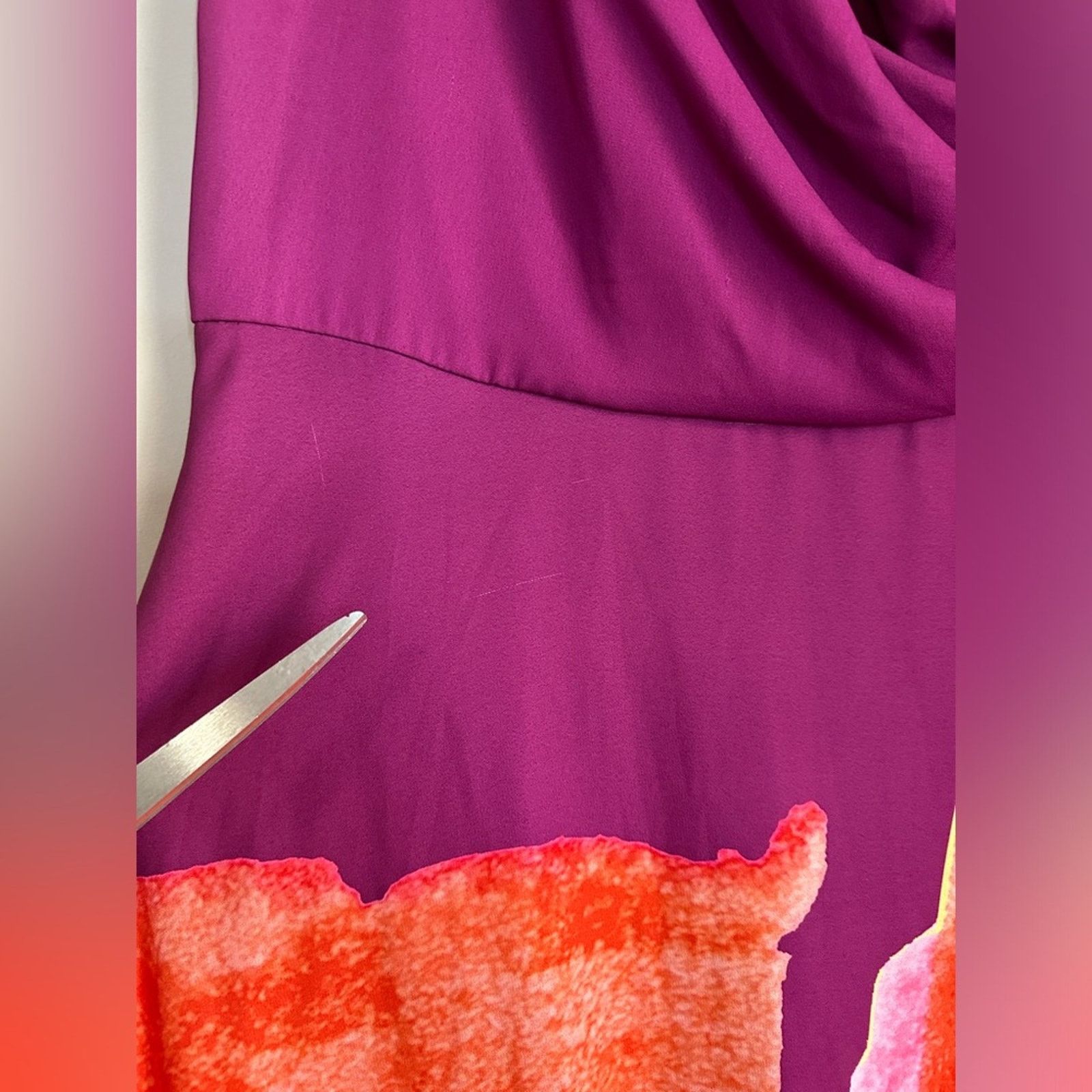 Amur AMUR ATLAS ONE SHOULDER GOWN Dress size 16 Size XXL / US 16-18 / IT 52-54 - 10 Thumbnail