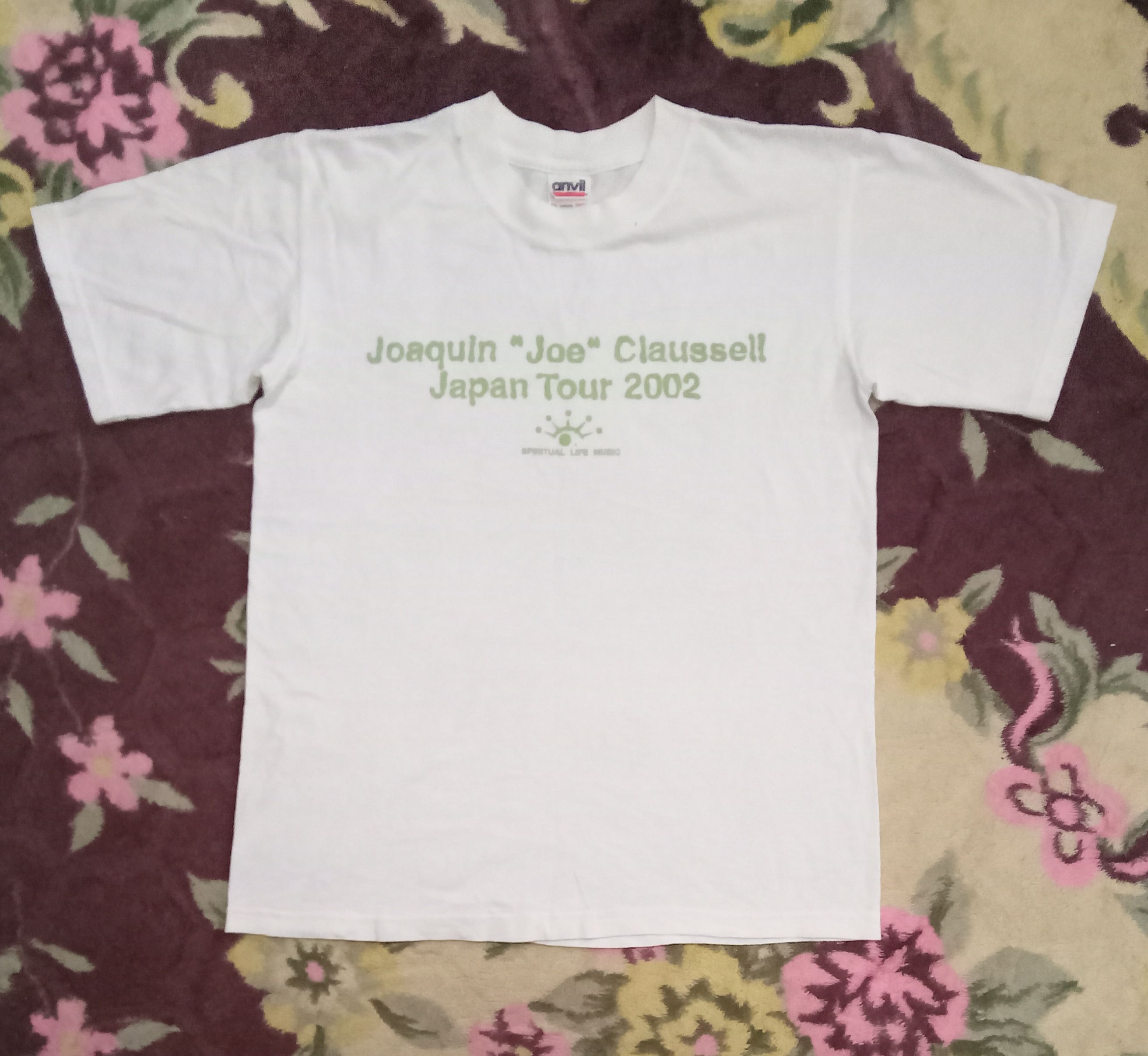 Anvil × Band Tees Joaquin Joe Claussell Japan Tour 2002 (with autograph) Size US L / EU 52-54 / 3 - 2 Thumbnail
