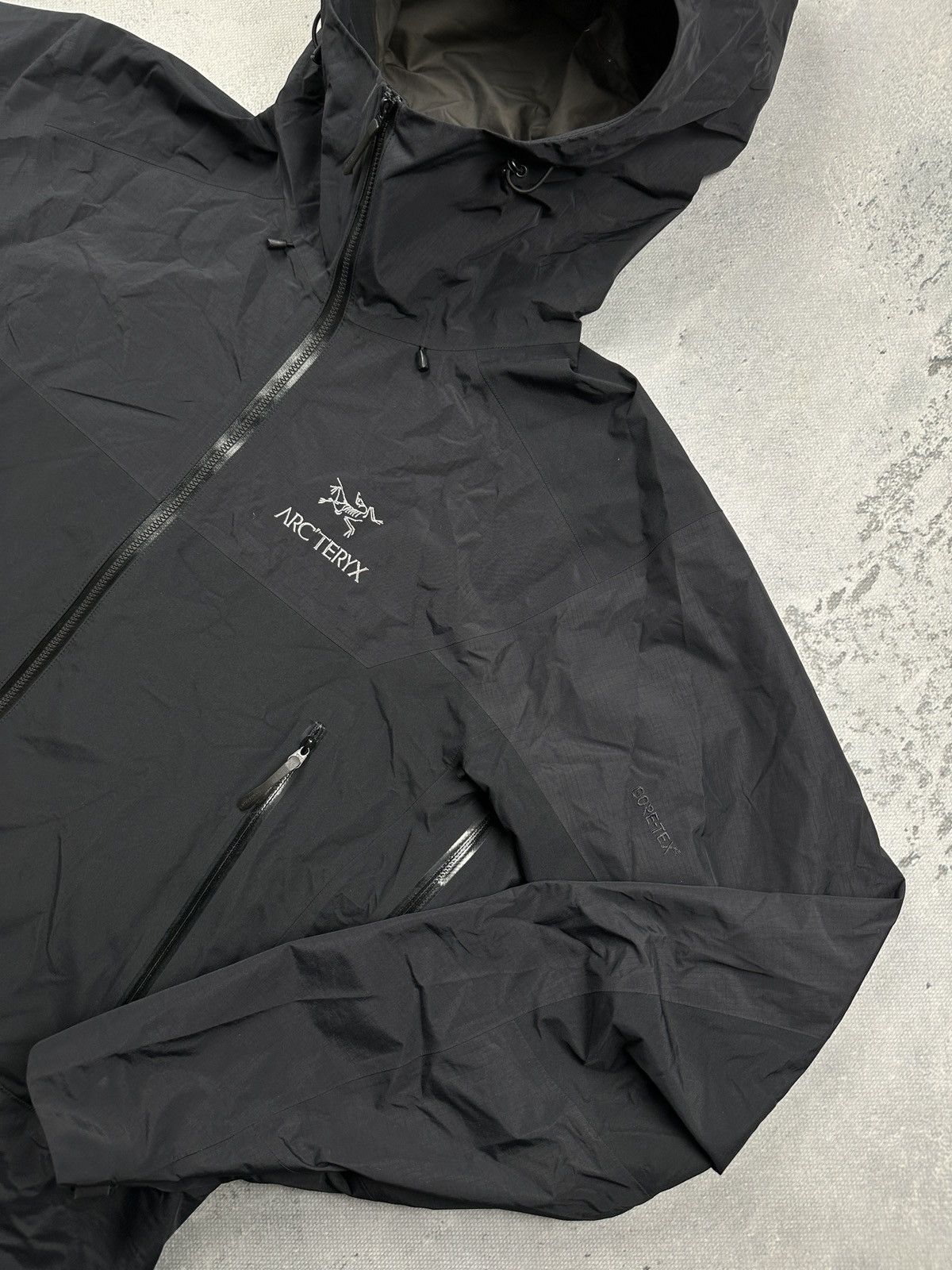 Arc'teryx Arc'teryx Zeta LT Gore-Tex Shell Jacket Black Lightweight Size US L / EU 52-54 / 3 - 4 Thumbnail