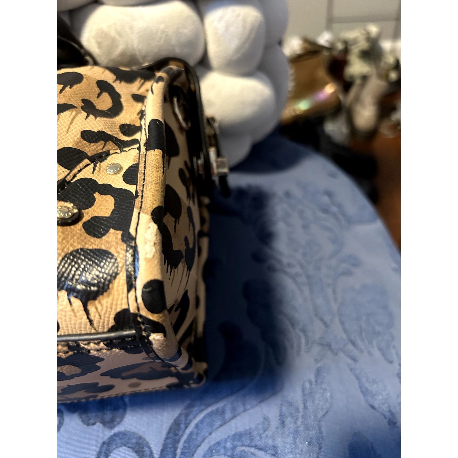 Coach Coach Leopard Print Bowling Bag Size ONE SIZE - 7 Thumbnail