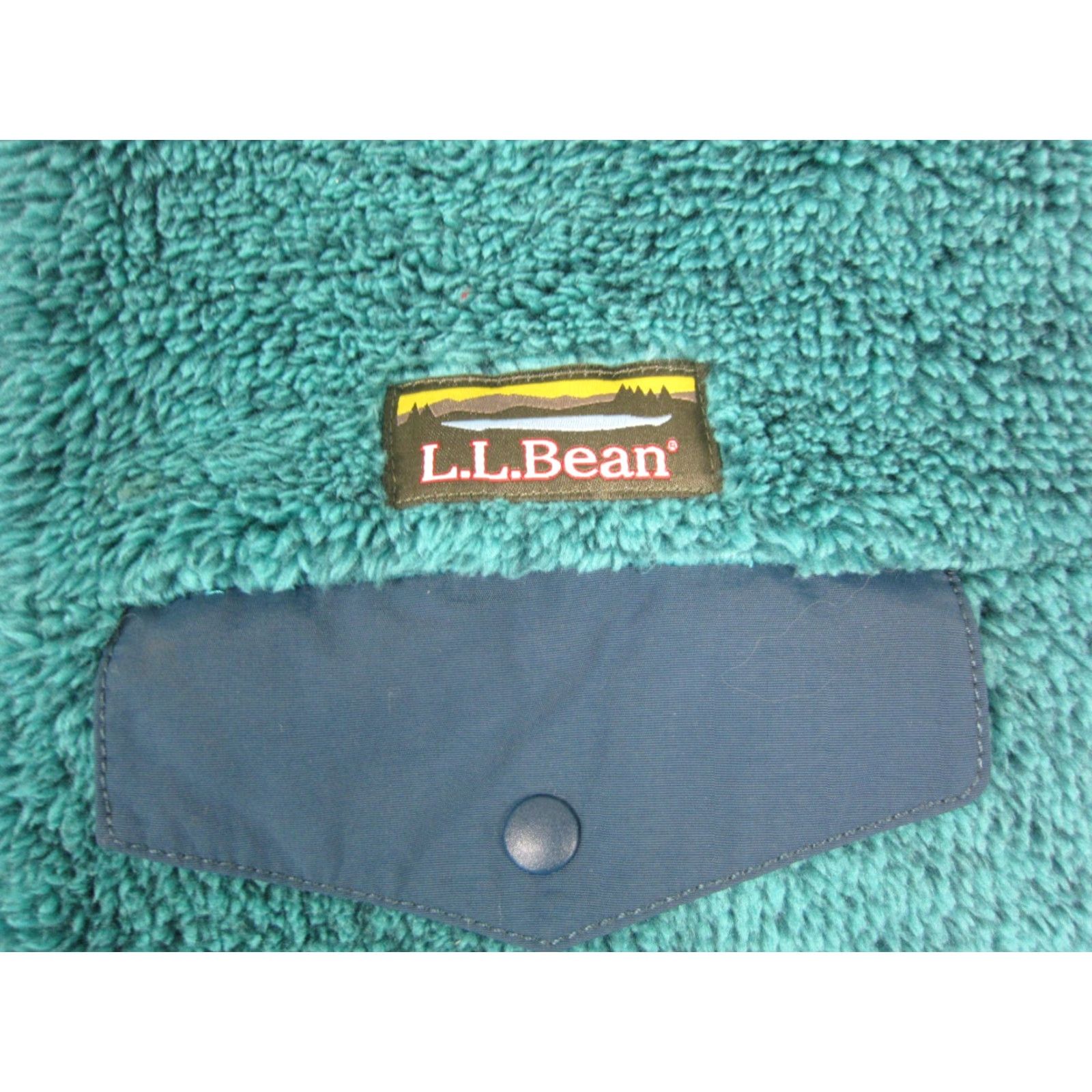 Vintage L.L. Bean Jacket Women XL Blue Fleece Full Zip Pockets Classic Outdoor Womens Size XL / US 12-14 / IT 48-50 - 3 Thumbnail